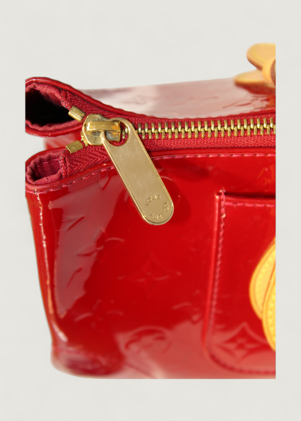 Preloved | Louis Vuitton Monogram Vernis Rosewood Avenue Håndtaske i Rød