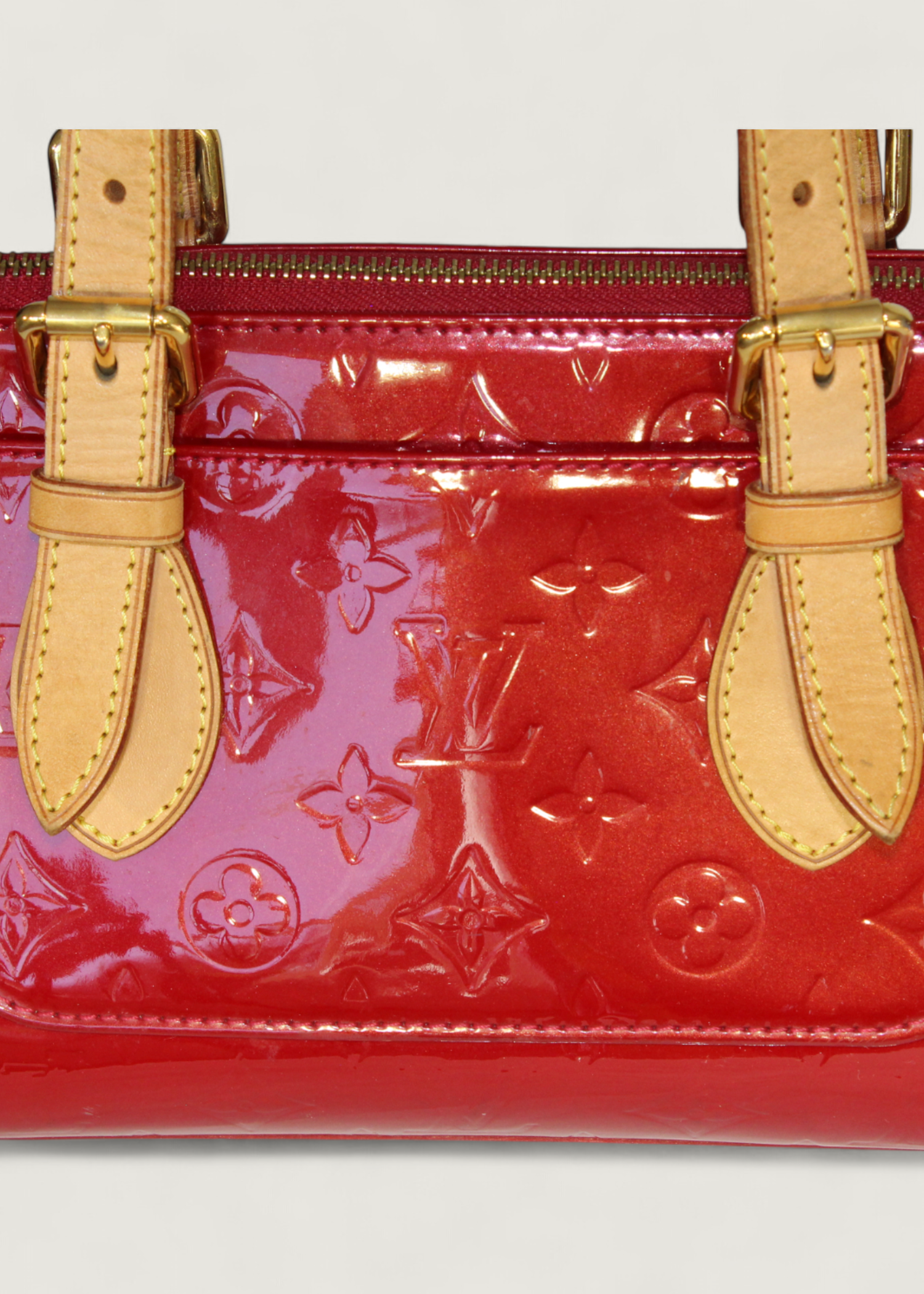 Preloved | Louis Vuitton Monogram Vernis Rosewood Avenue Håndtaske i Rød