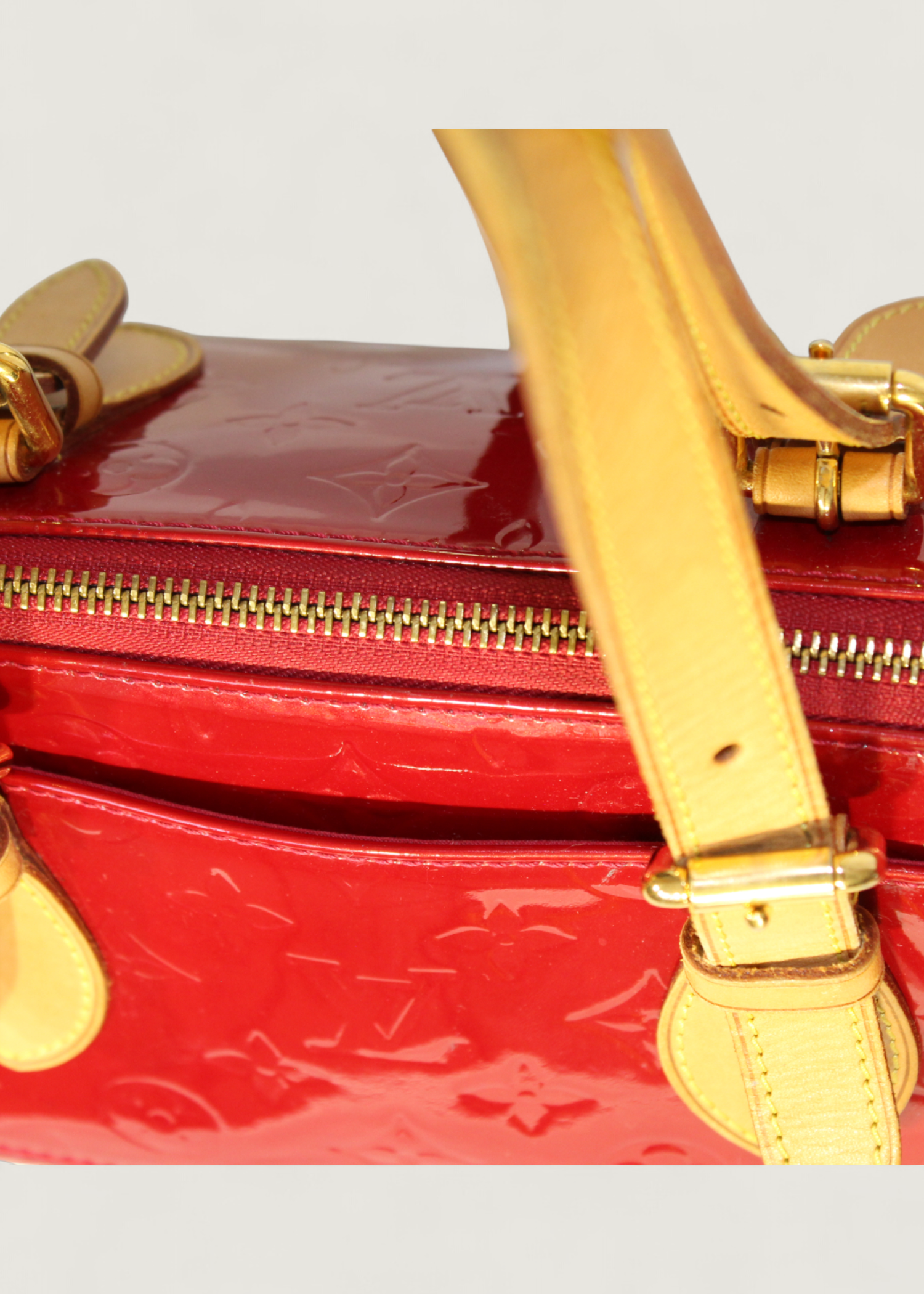 Preloved | Louis Vuitton Monogram Vernis Rosewood Avenue Håndtaske i Rød