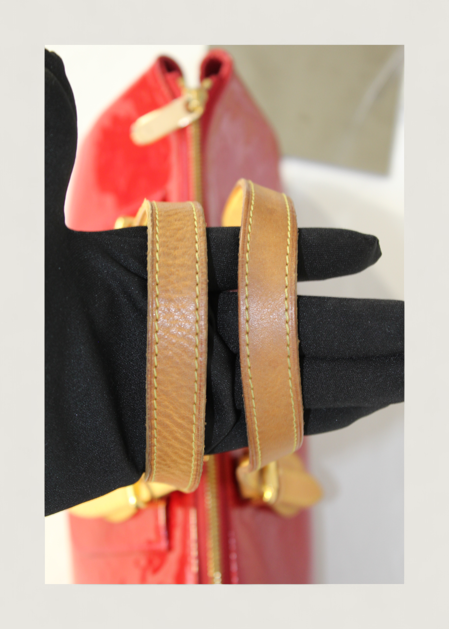 Preloved | Louis Vuitton Monogram Vernis Rosewood Avenue Håndtaske i Rød