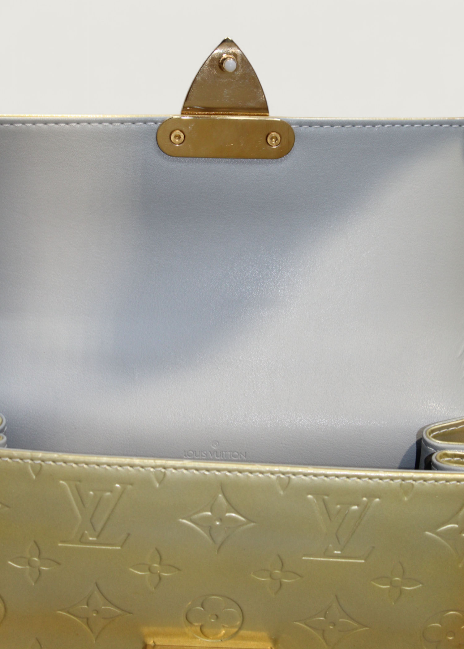 Preloved | Louis Vuitton Monogram Vernis Spring Street Håndtaske i Gul Grøn