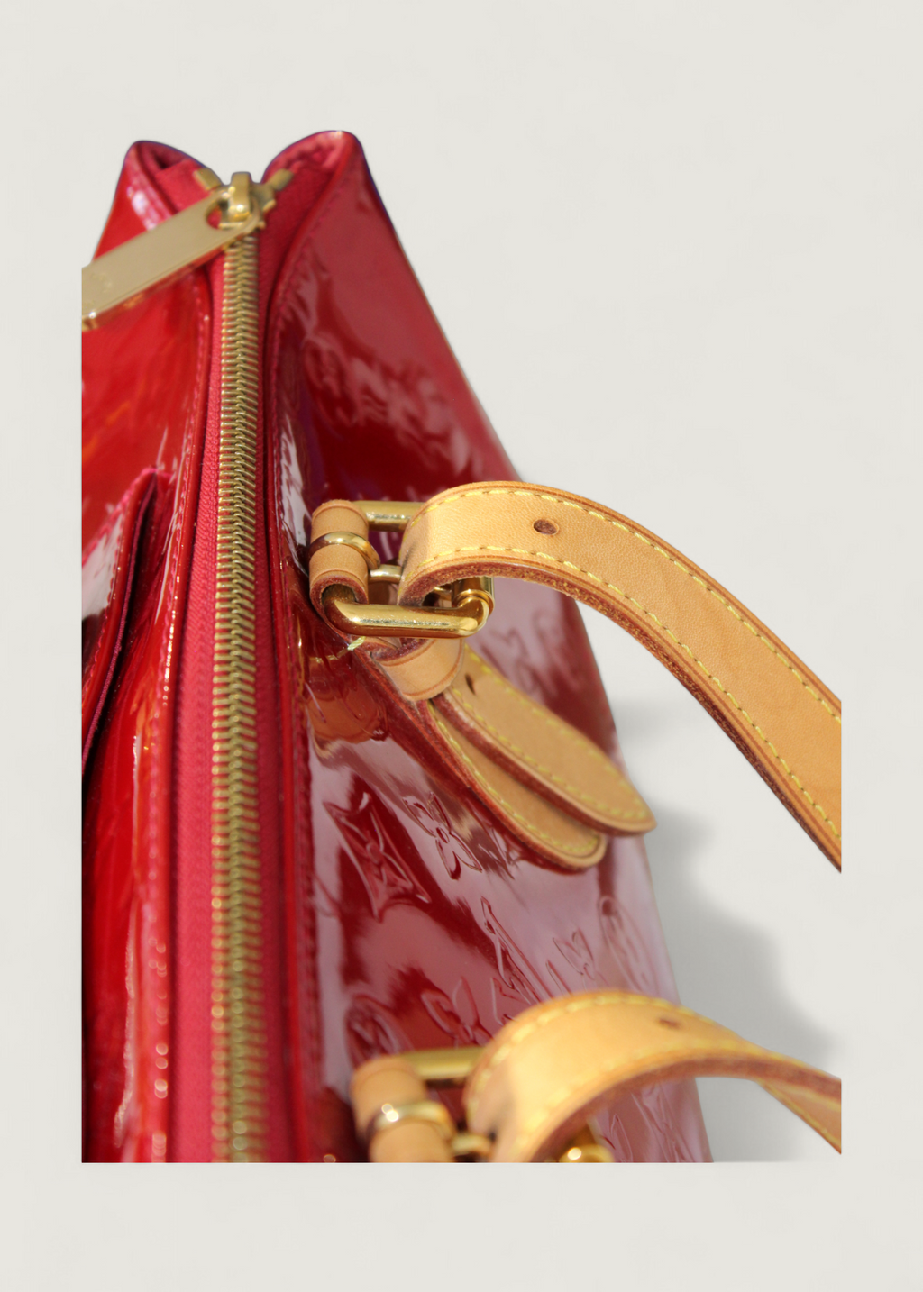 Preloved | Louis Vuitton Monogram Vernis Rosewood Avenue Håndtaske i Rød