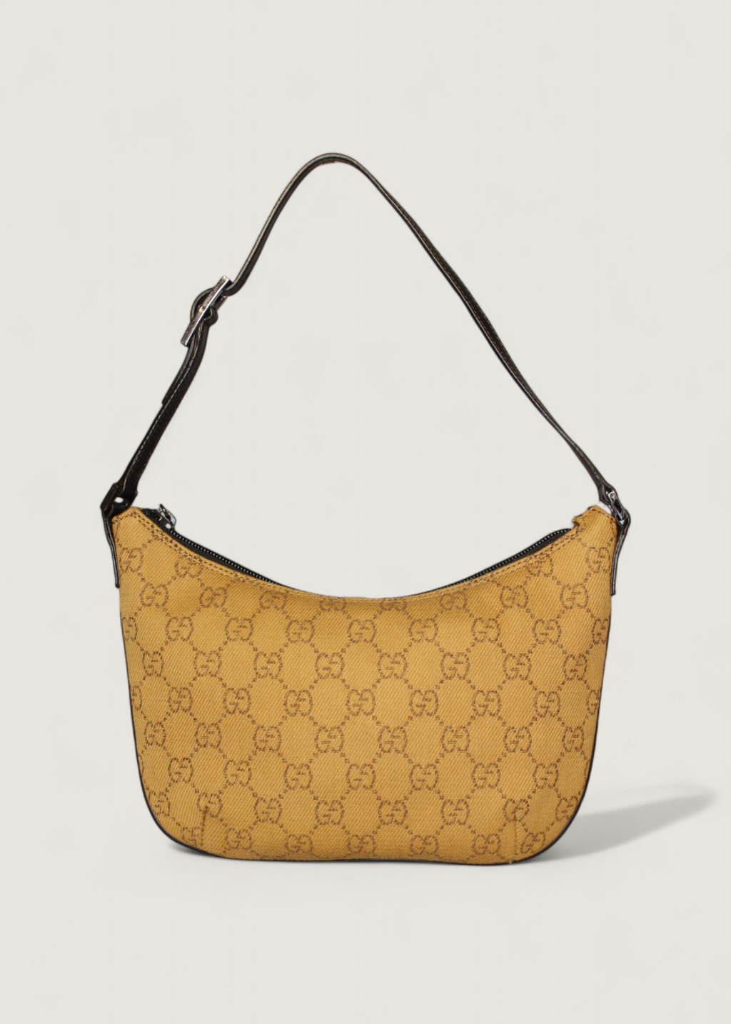 Preloved | Gucci GG Monogram Pochette i Brun Denim