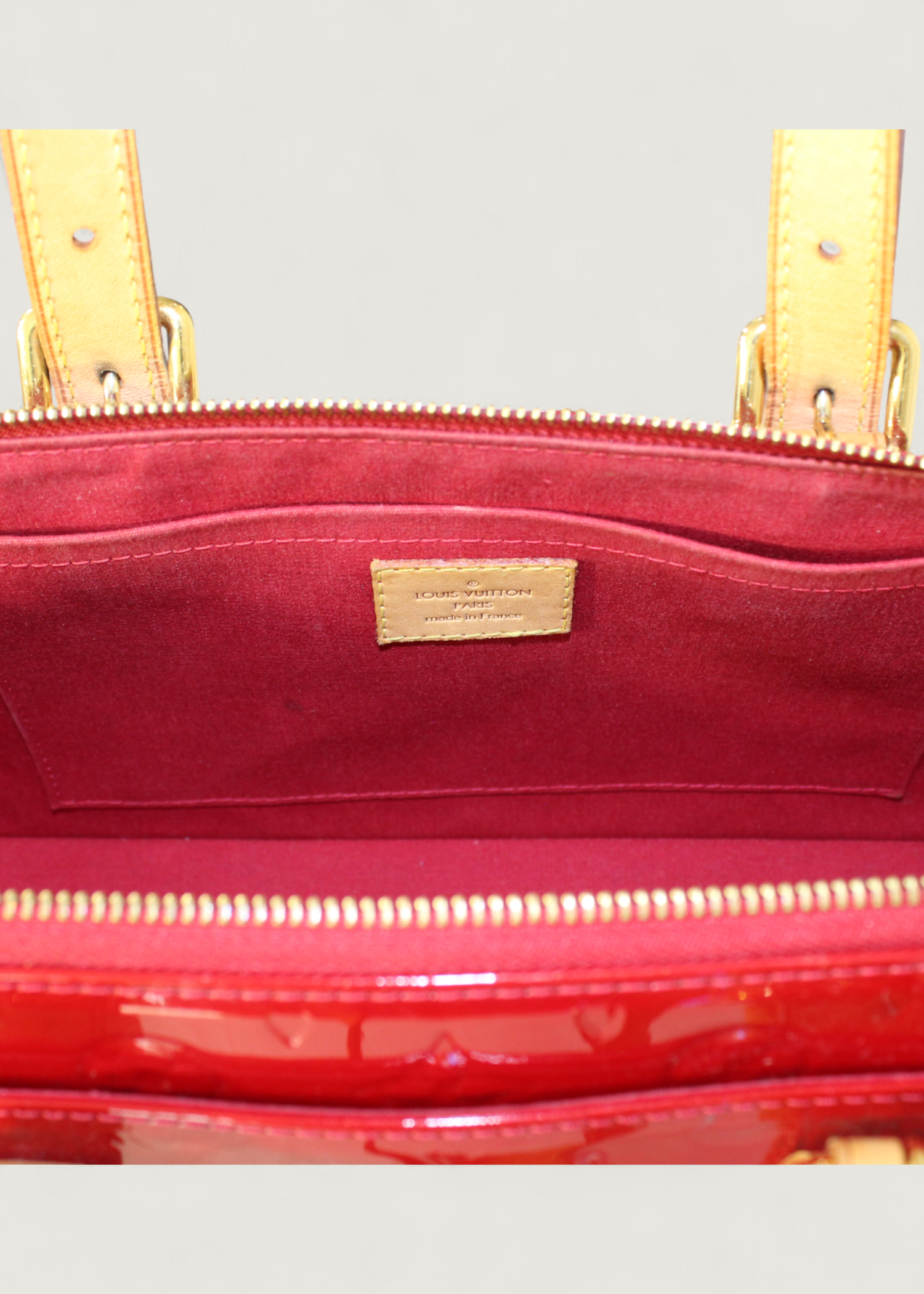 Preloved | Louis Vuitton Monogram Vernis Rosewood Avenue Håndtaske i Rød