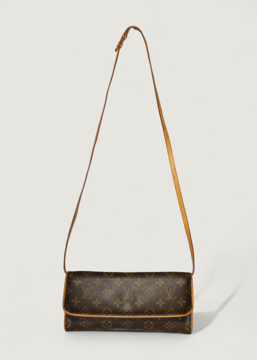 Preloved | Louis Vuitton Pochette Twin GM Crossbody i Monogram Canvas