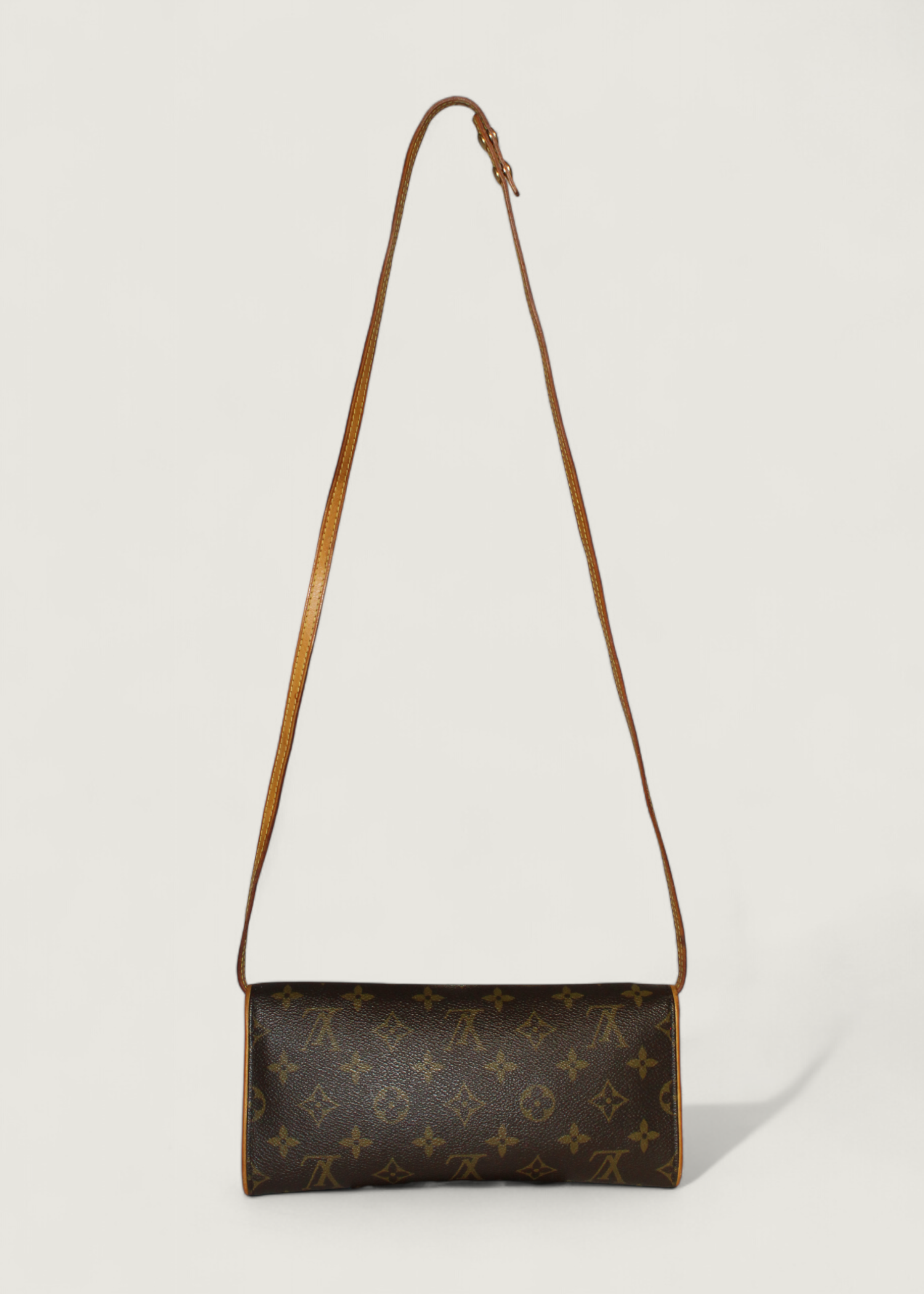 Preloved | Louis Vuitton Pochette Twin GM Crossbody i Monogram Canvas