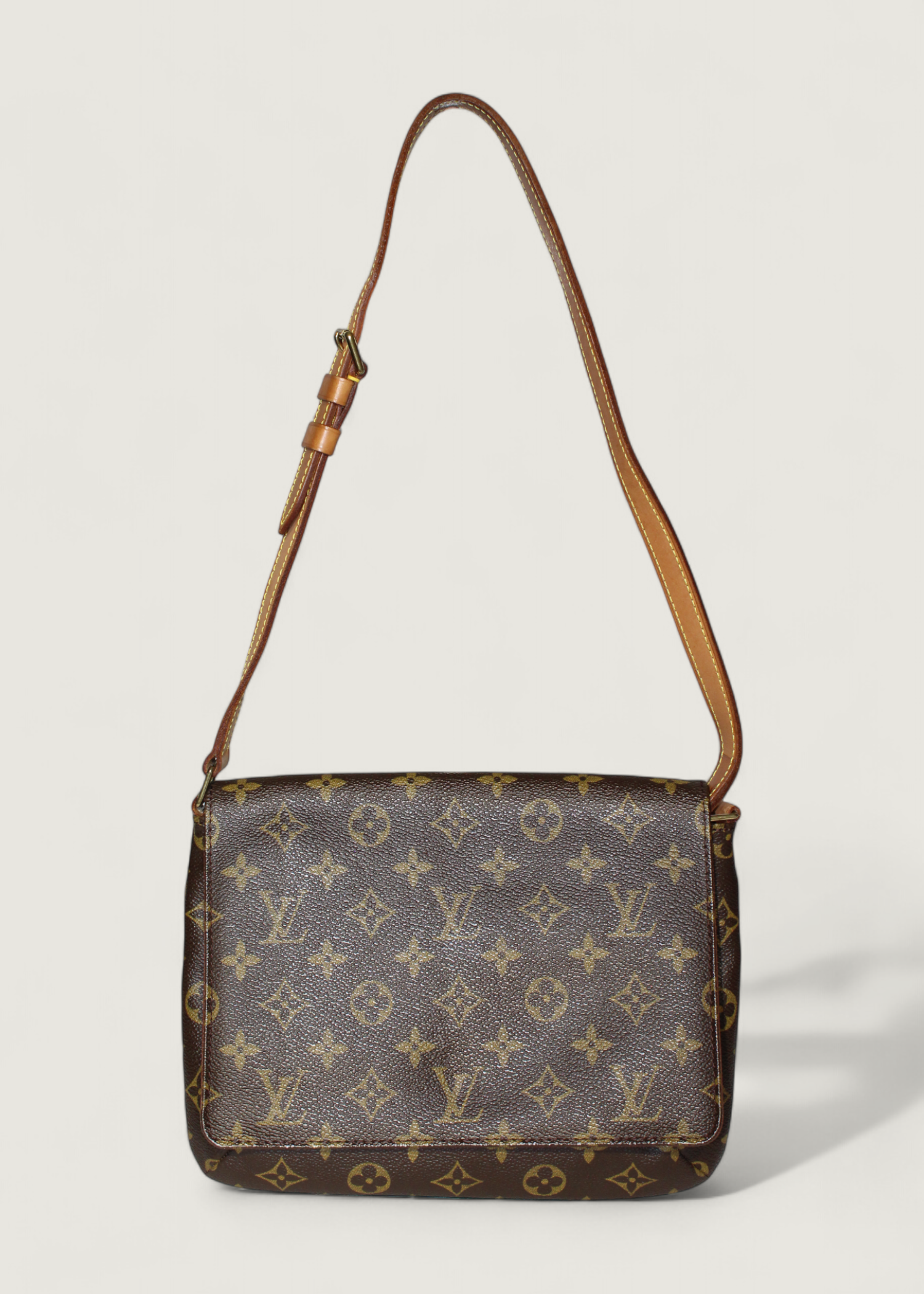 Preloved | Louis Vuitton Monogram Musette Tango Crossbody i Canvas