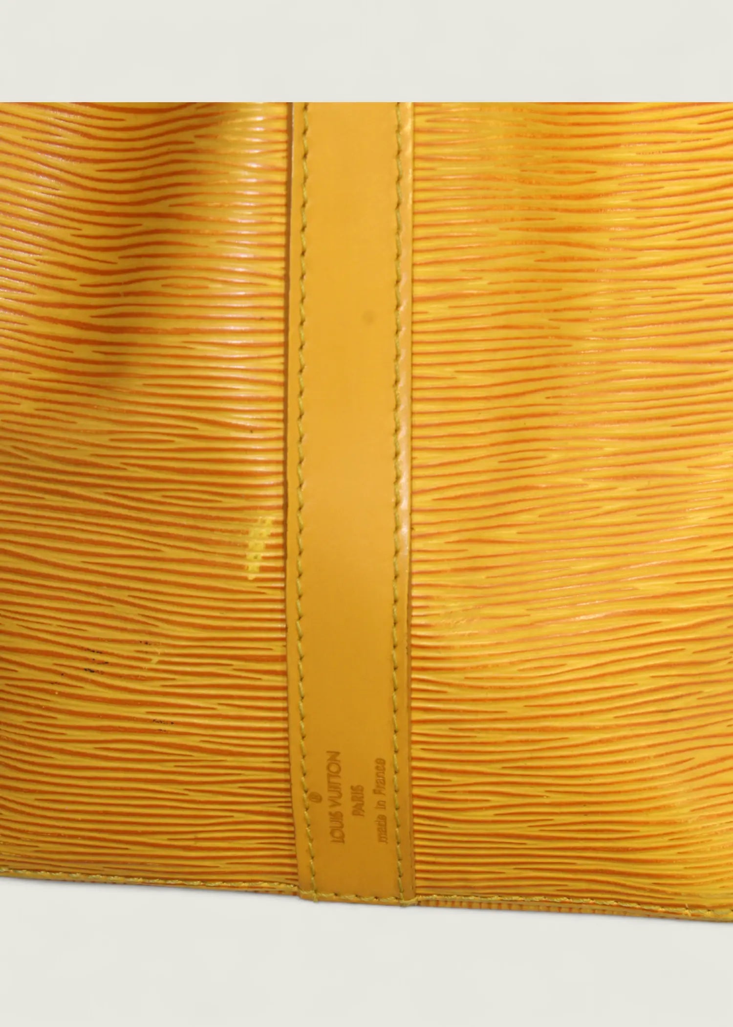 Preloved | Louis Vuitton Petit Noé Skuldertaske i Gul Epi Læder Louis Vuitton
