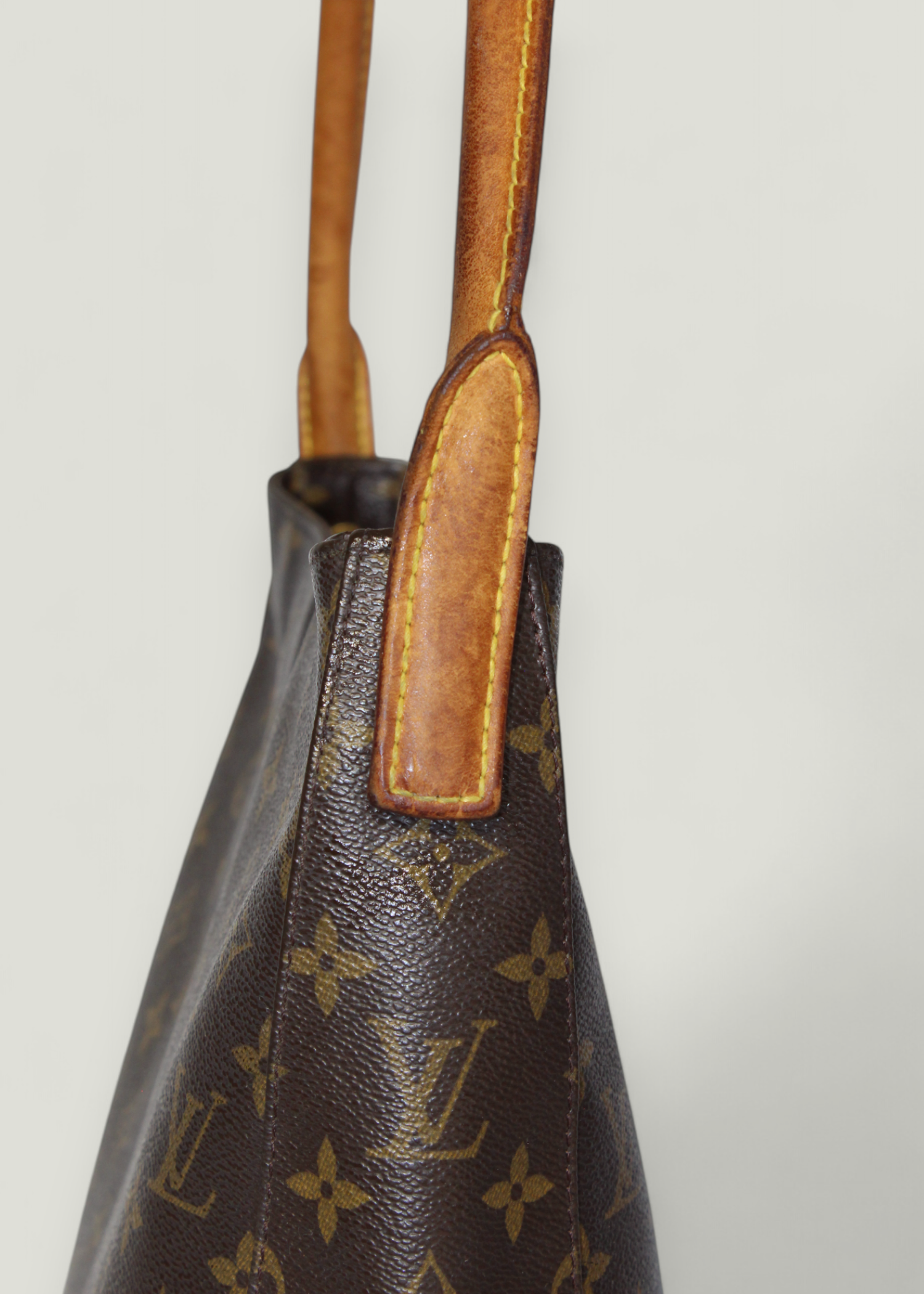 Preloved | Louis Vuitton Looping GM Skuldertaske i Monogram Canvas