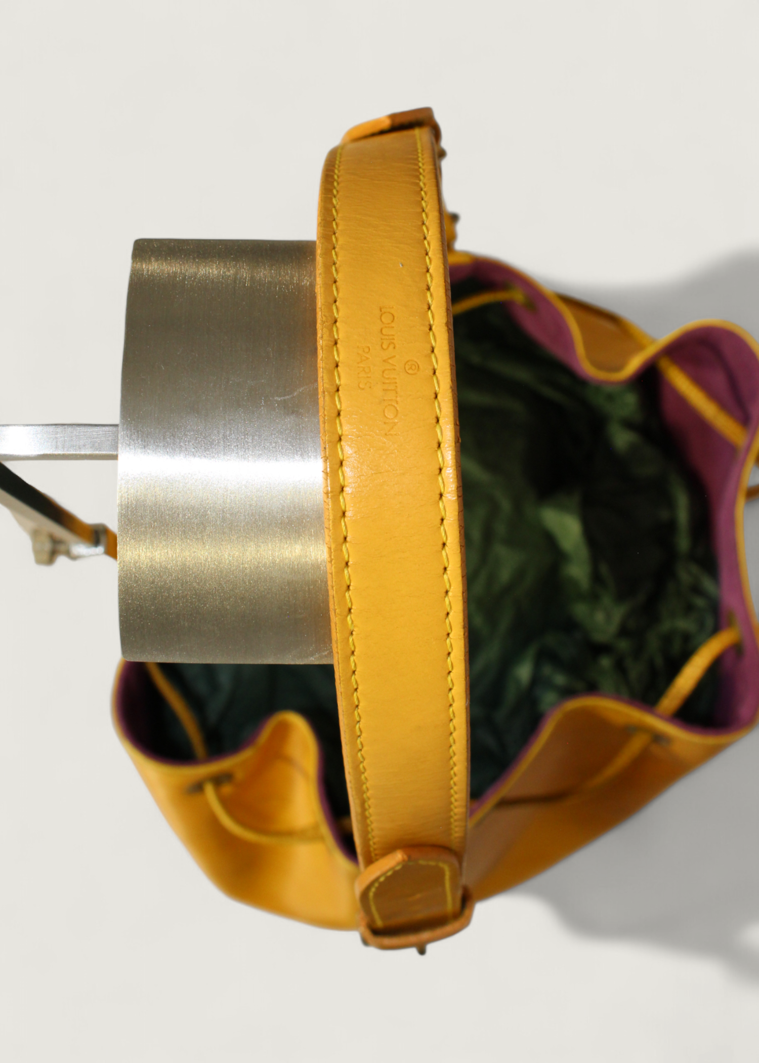 Preloved | Louis Vuitton Petit Noé Skuldertaske i Gul Epi Læder