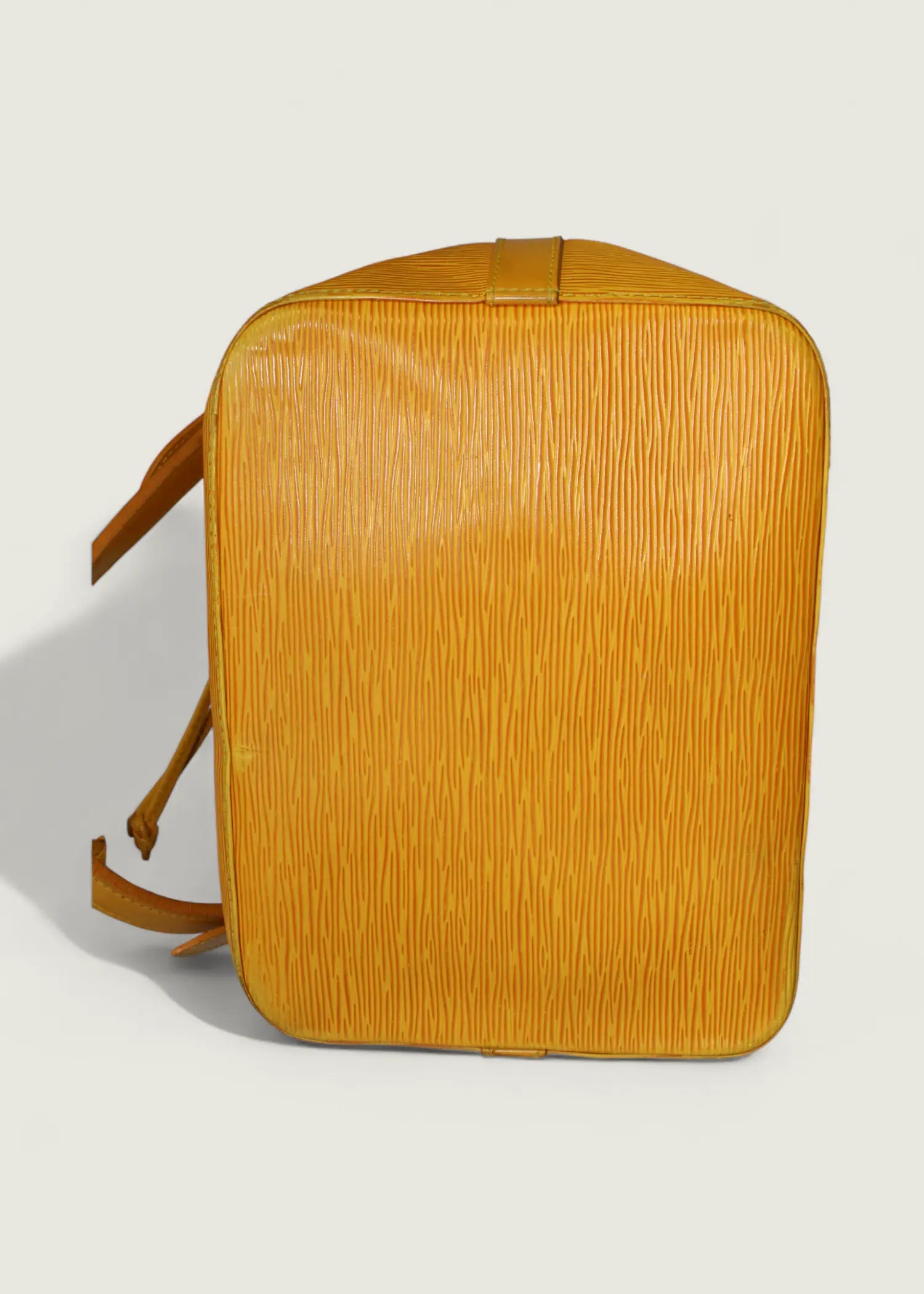 Preloved | Louis Vuitton Petit Noé Skuldertaske i Gul Epi Læder Louis Vuitton