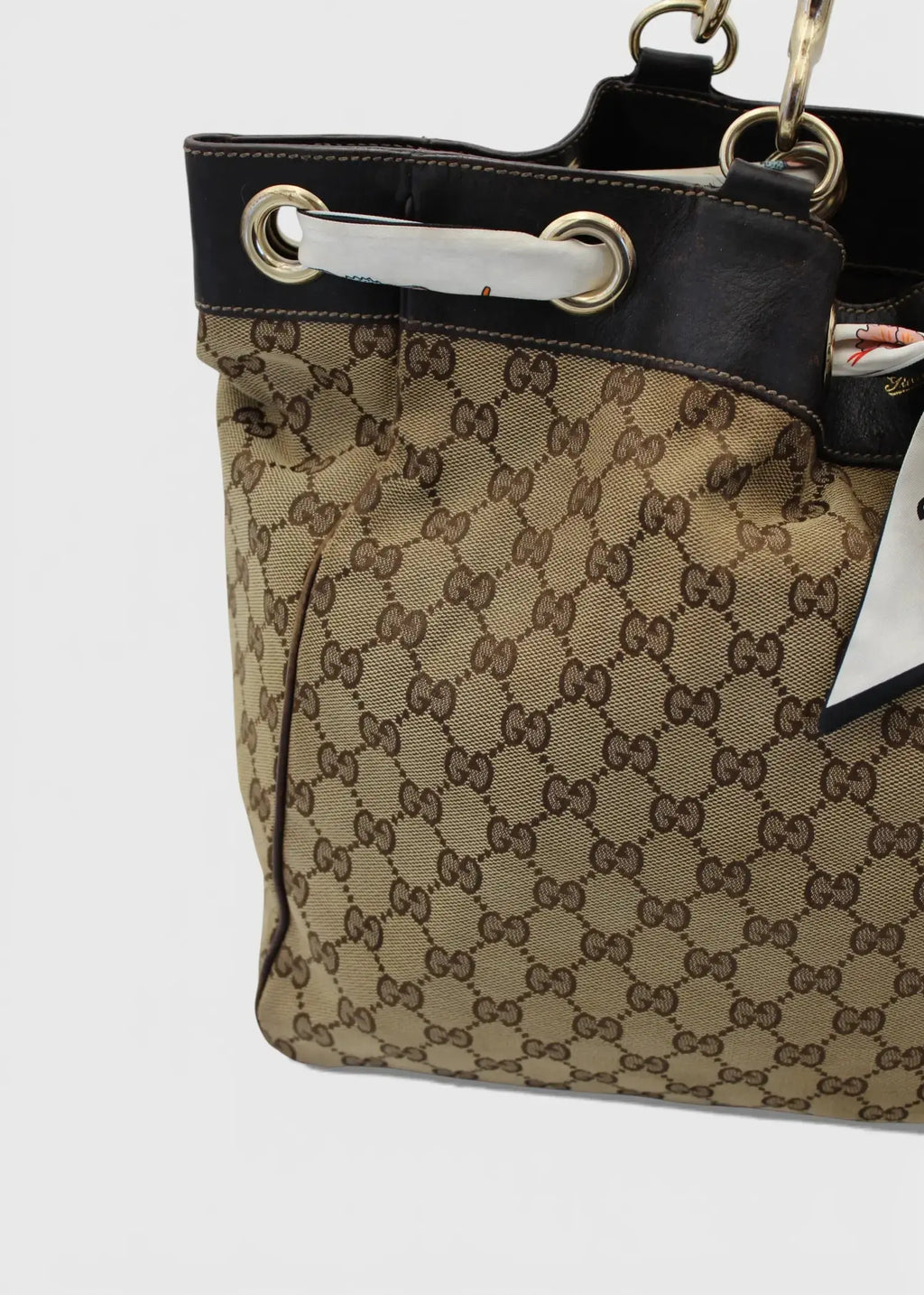 Preloved | Gucci GG Monogram Totebag med Gucci Tørreklæde Gucci