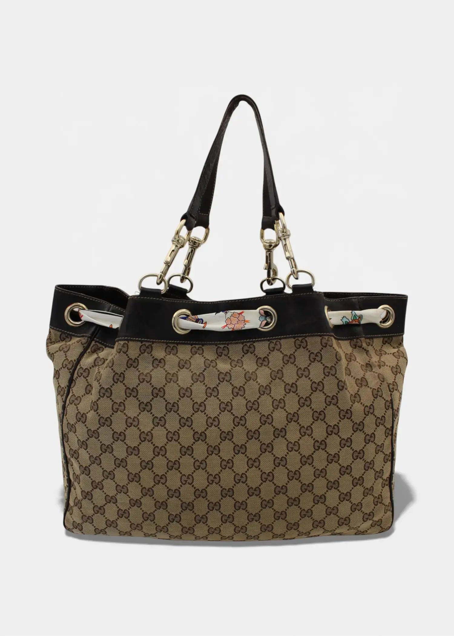 Preloved | Gucci GG Monogram Totebag med Gucci Tørreklæde Gucci