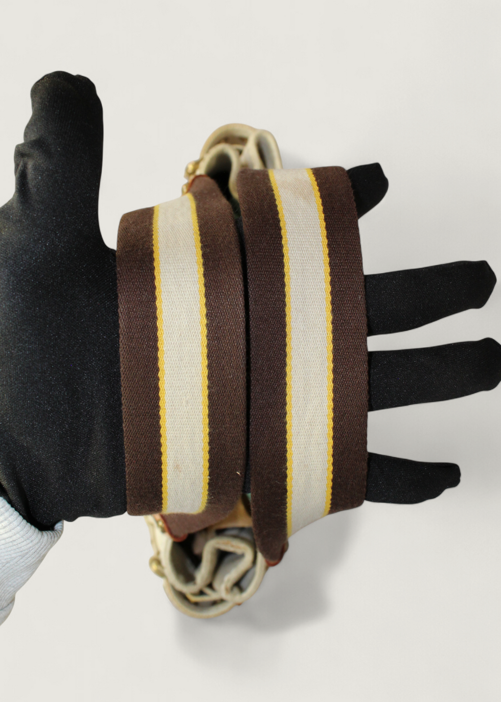 Preloved | Louis Vuitton Toile Globe Shopper Cabas MM Totebag i Denim Rød Canvas