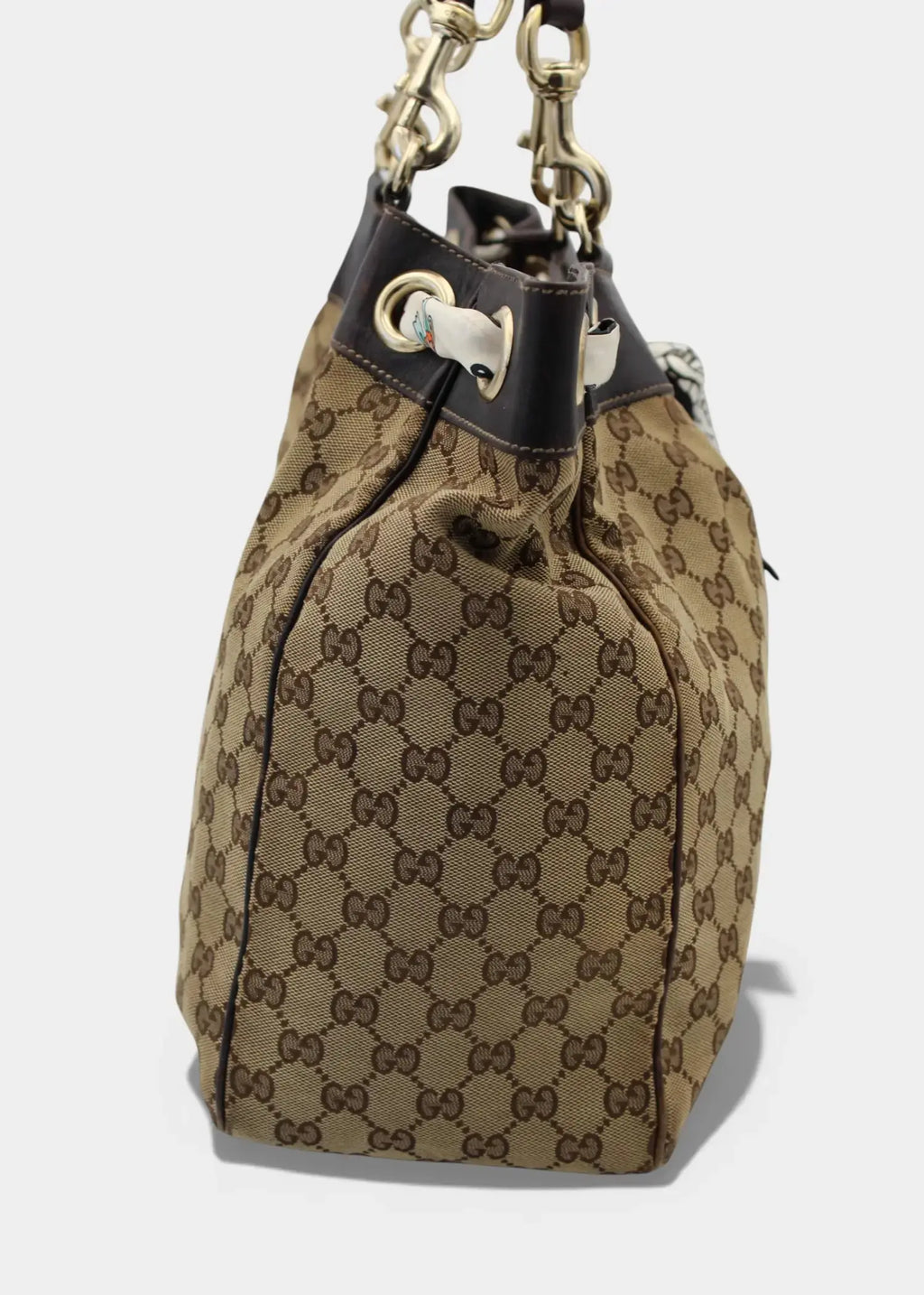Preloved | Gucci GG Monogram Totebag med Gucci Tørreklæde Gucci