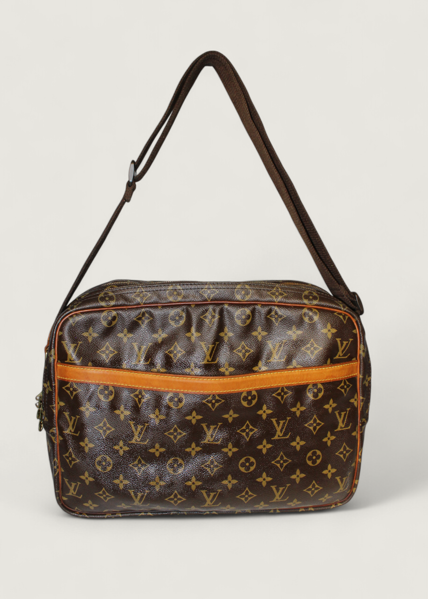 Preloved | Louis Vuitton Reporter GM Crossbody i Monogram Canvas