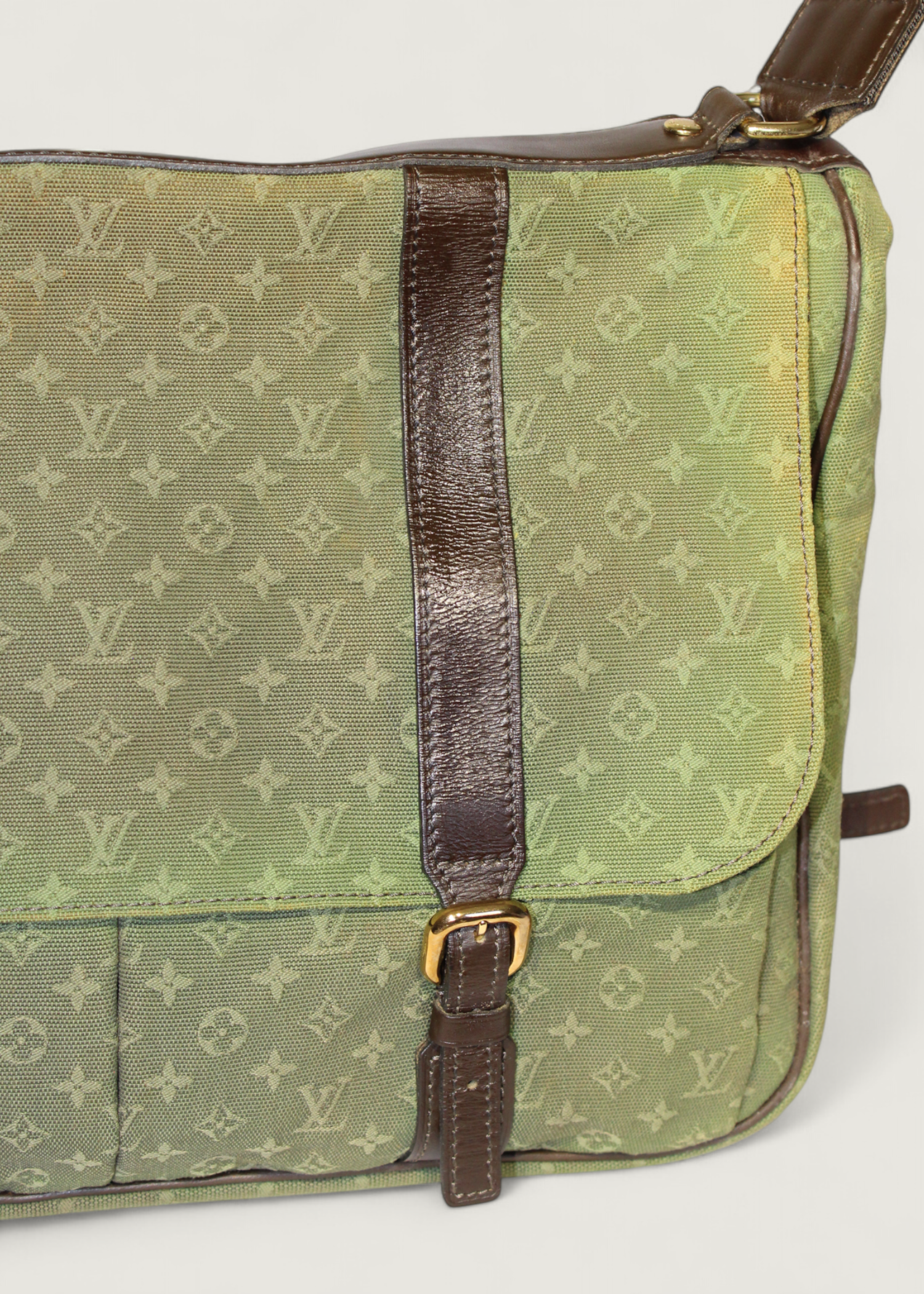 Preloved | Louis Vuitton Mini Sac Maman Crossbody Khaki Grøn