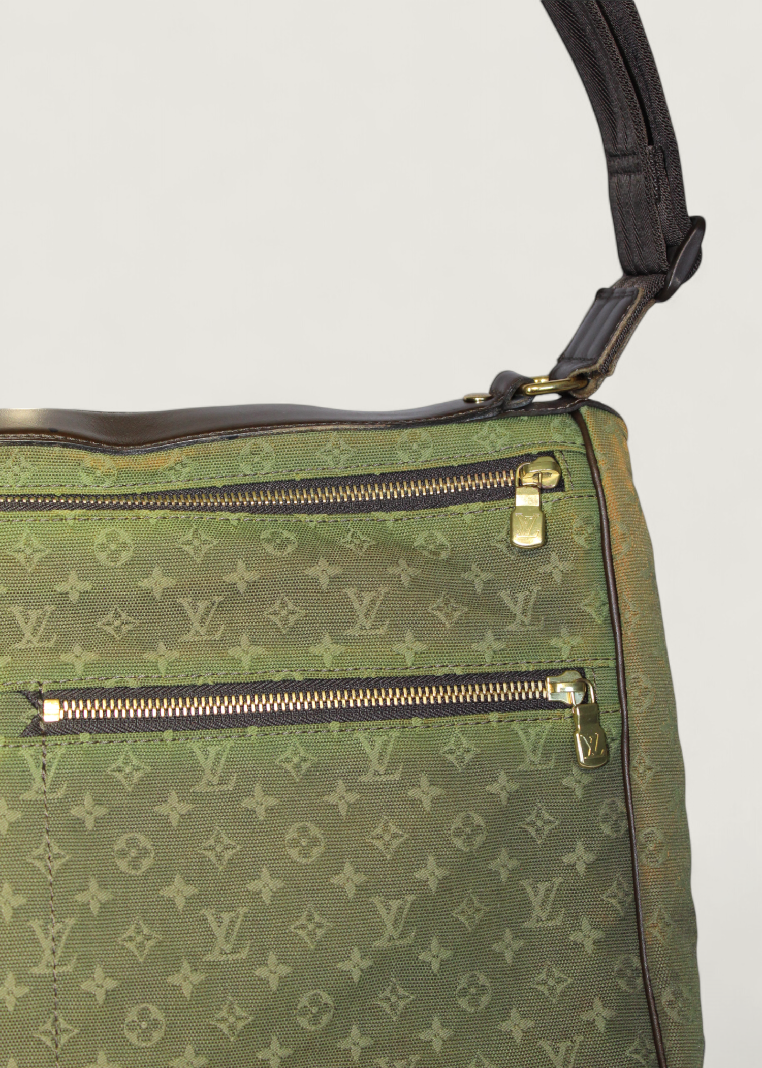 Preloved | Louis Vuitton Mini Sac Maman Crossbody Khaki Grøn