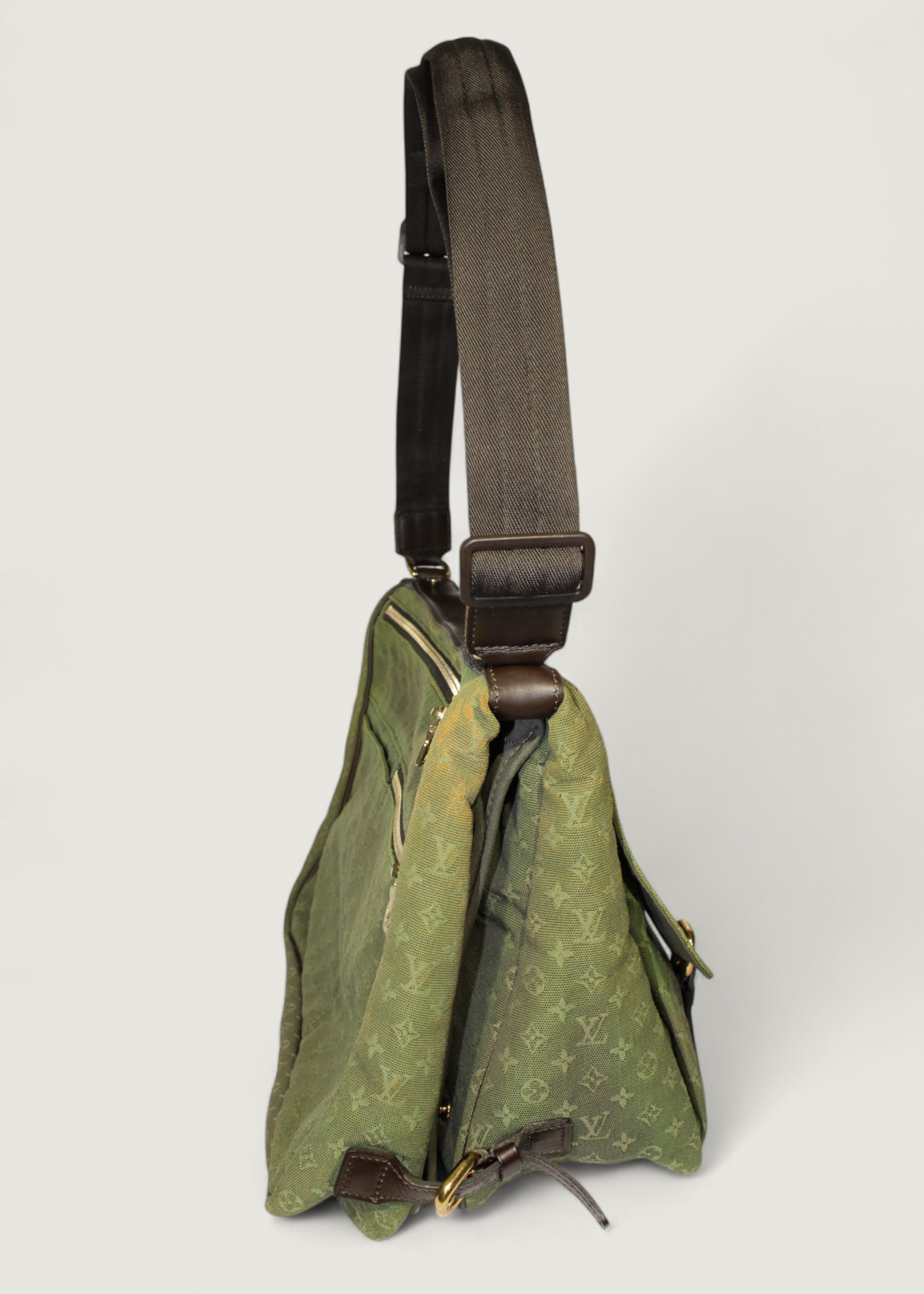 Preloved | Louis Vuitton Mini Sac Maman Crossbody Khaki Grøn
