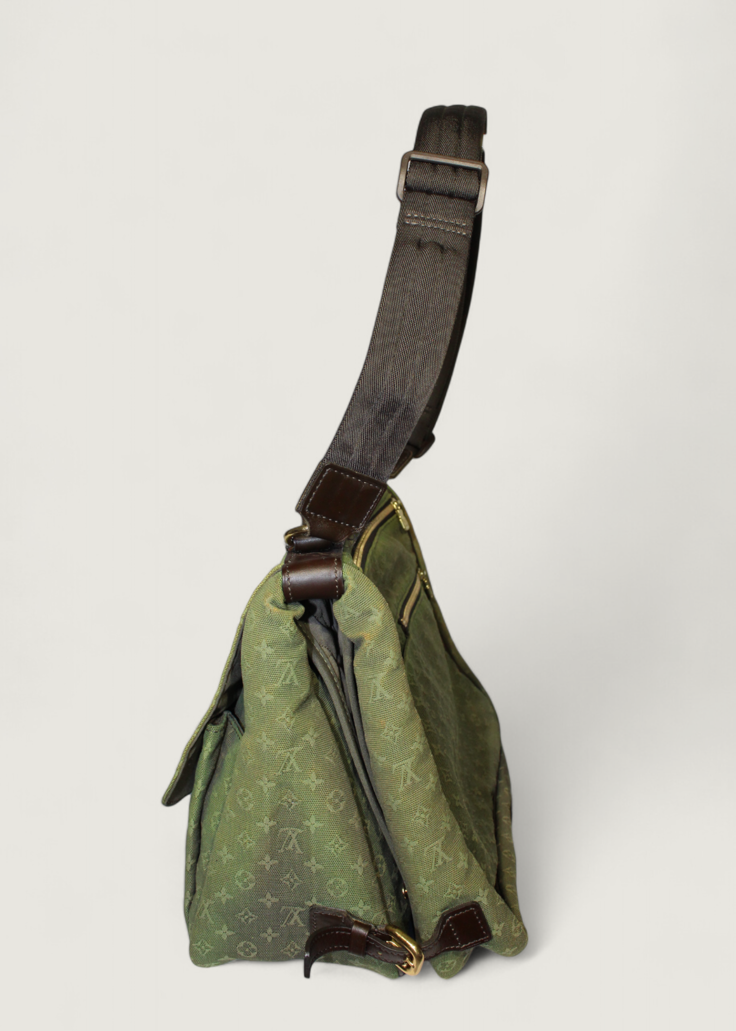 Preloved | Louis Vuitton Mini Sac Maman Crossbody Khaki Grøn