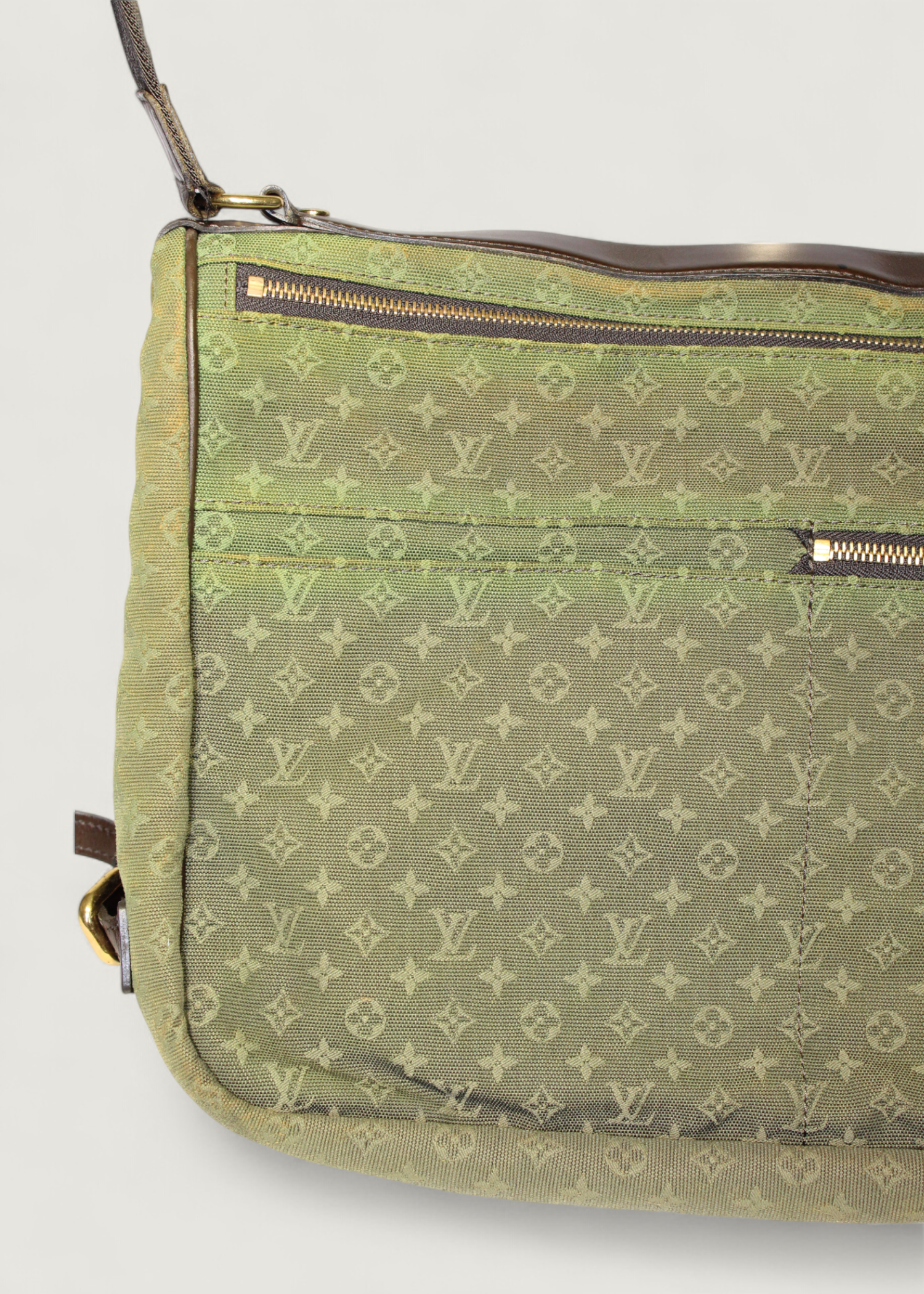 Preloved | Louis Vuitton Mini Sac Maman Crossbody Khaki Grøn