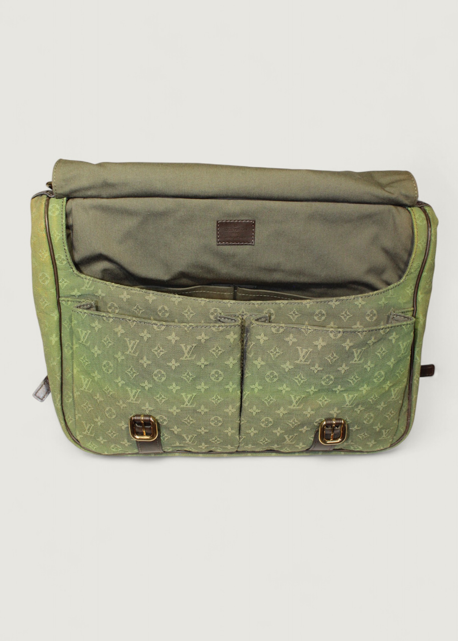 Preloved | Louis Vuitton Mini Sac Maman Crossbody Khaki Grøn