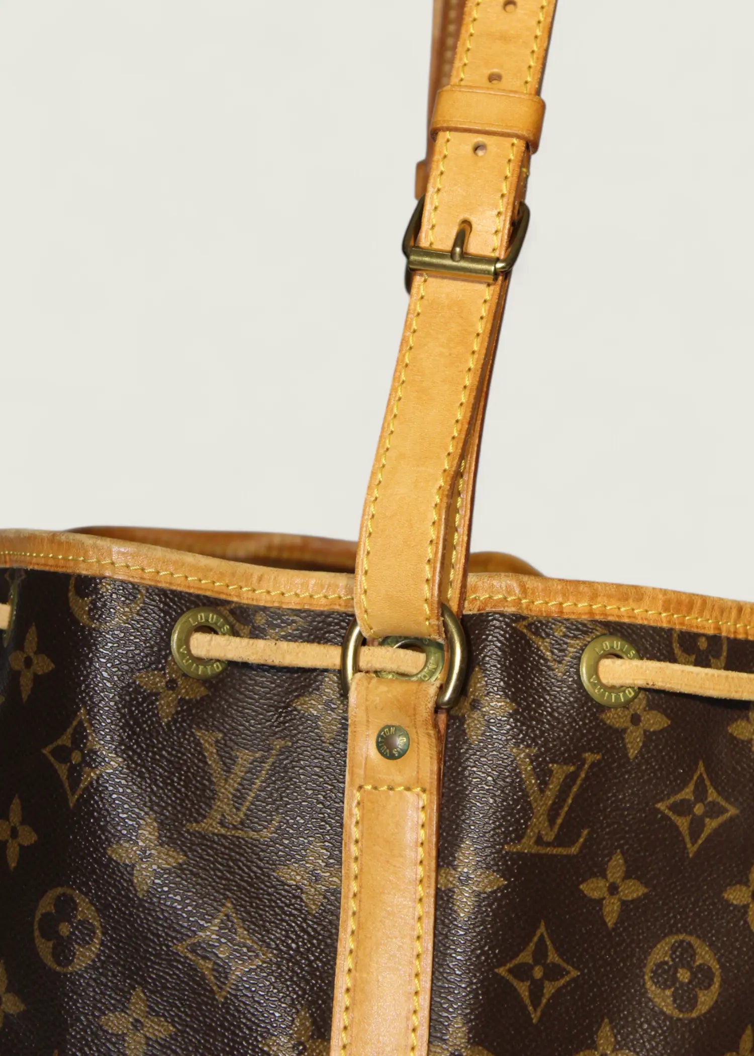 Preloved | Louis Vuitton Monogram Noé Skuldertaske i Canvas Louis Vuitton