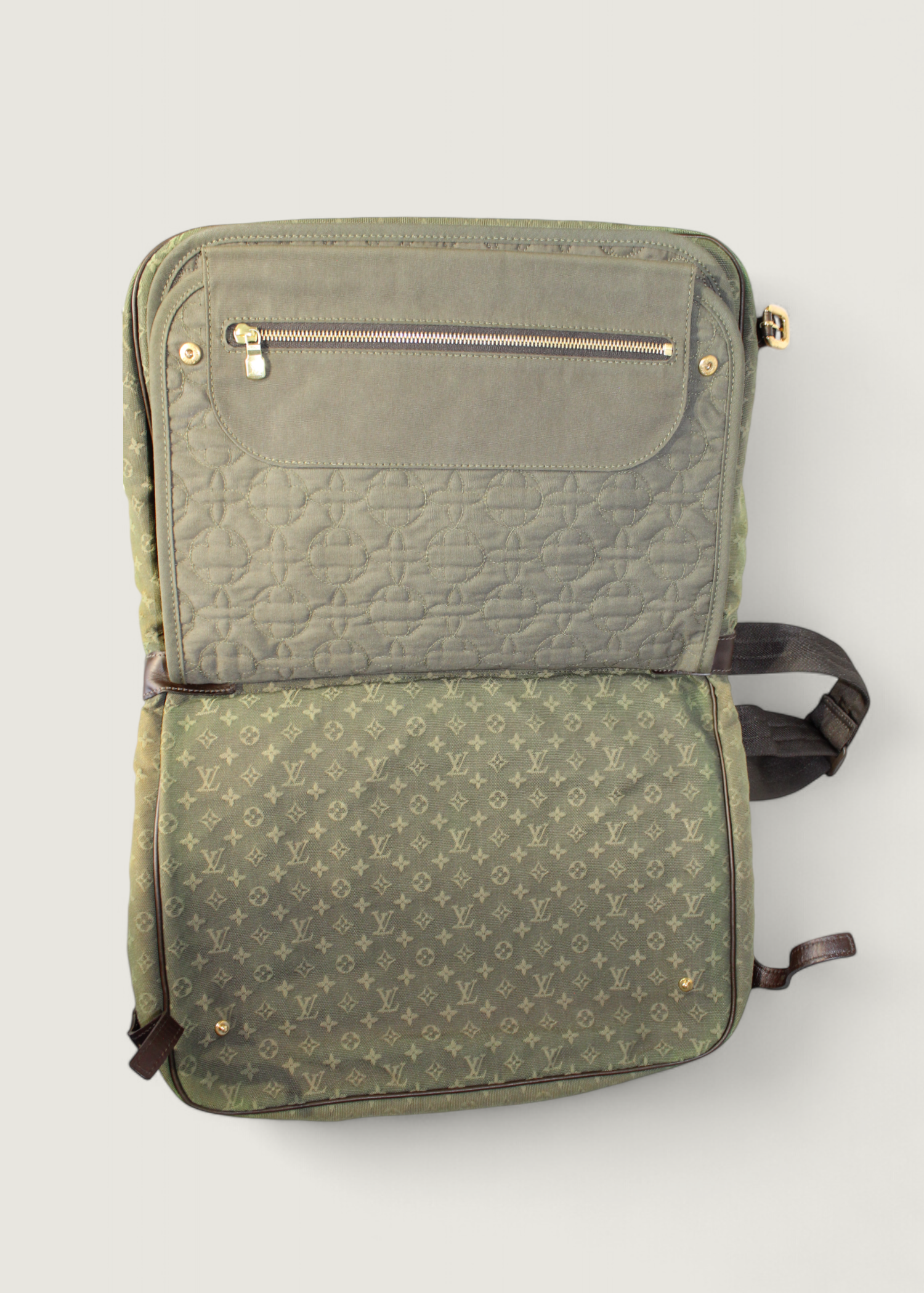 Preloved | Louis Vuitton Mini Sac Maman Crossbody Khaki Grøn