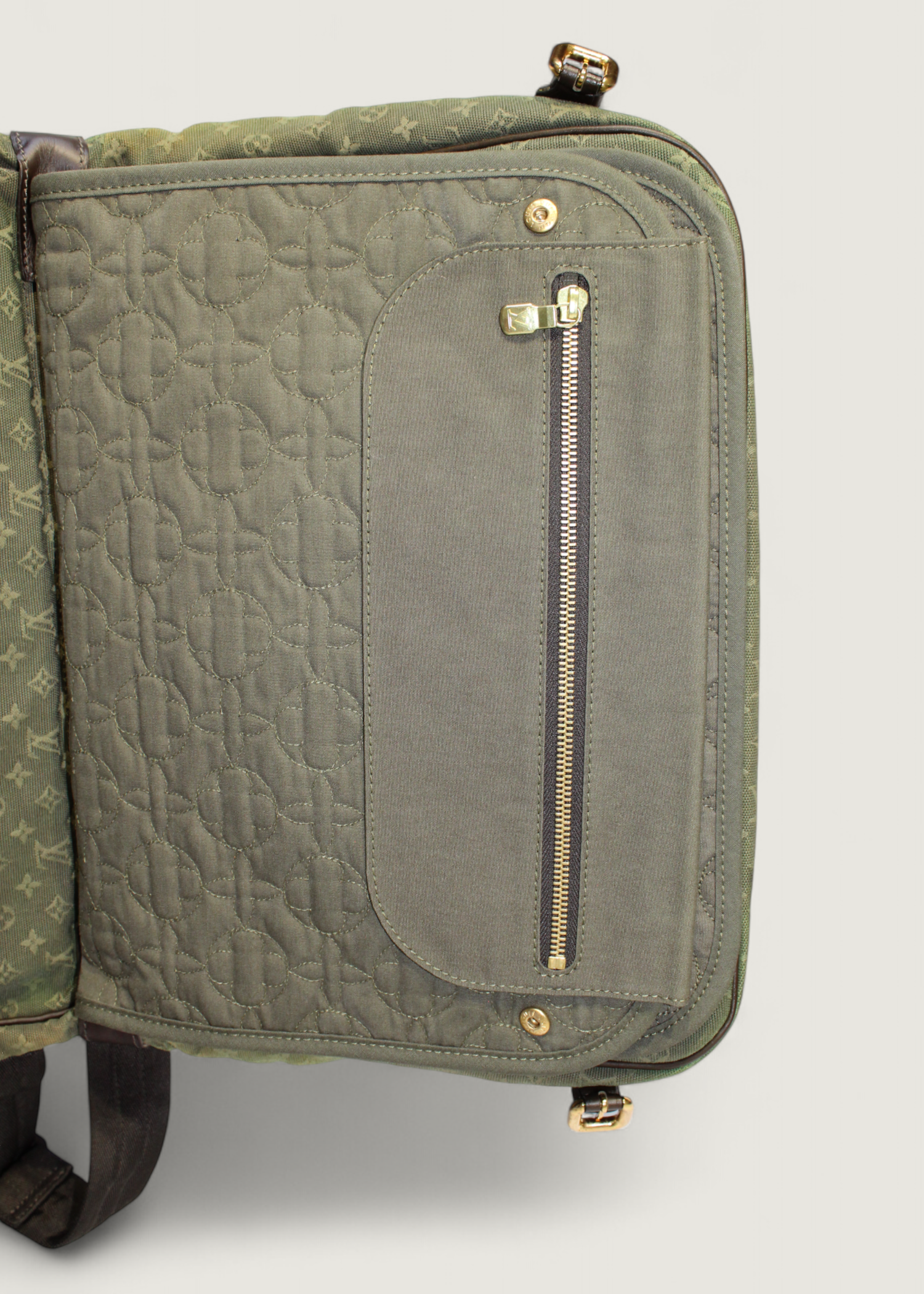 Preloved | Louis Vuitton Mini Sac Maman Crossbody Khaki Grøn