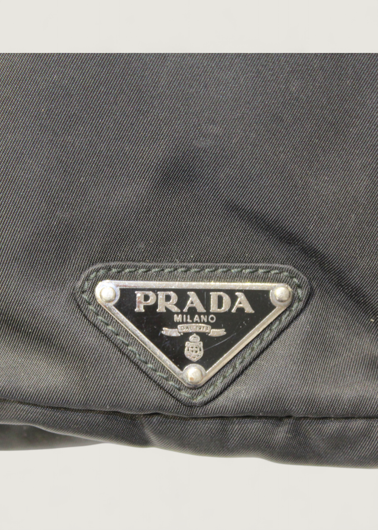 Preloved | Prada Tessuto Utility Bæltetaske i Sort Nylon