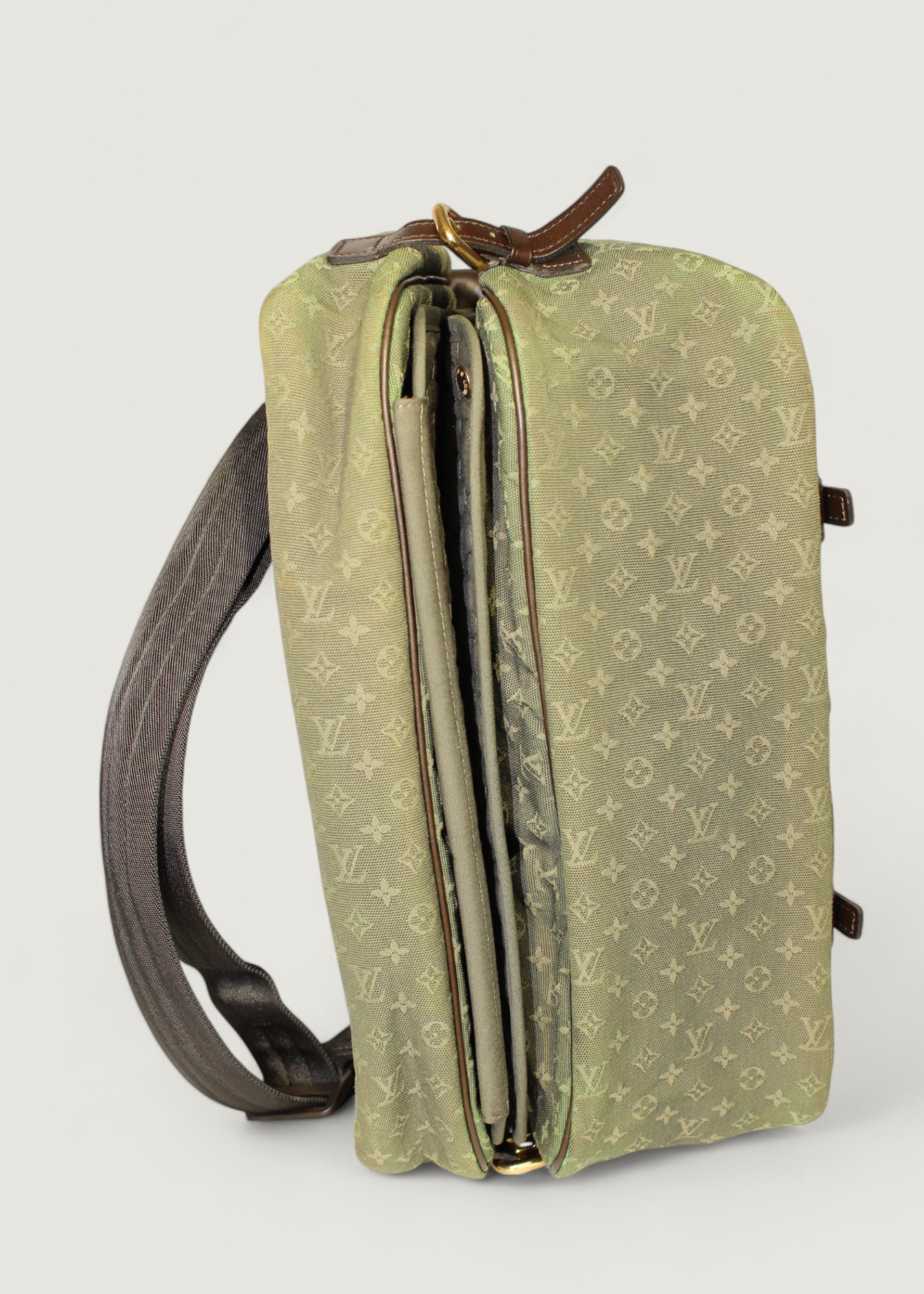 Preloved | Louis Vuitton Mini Sac Maman Crossbody Khaki Grøn