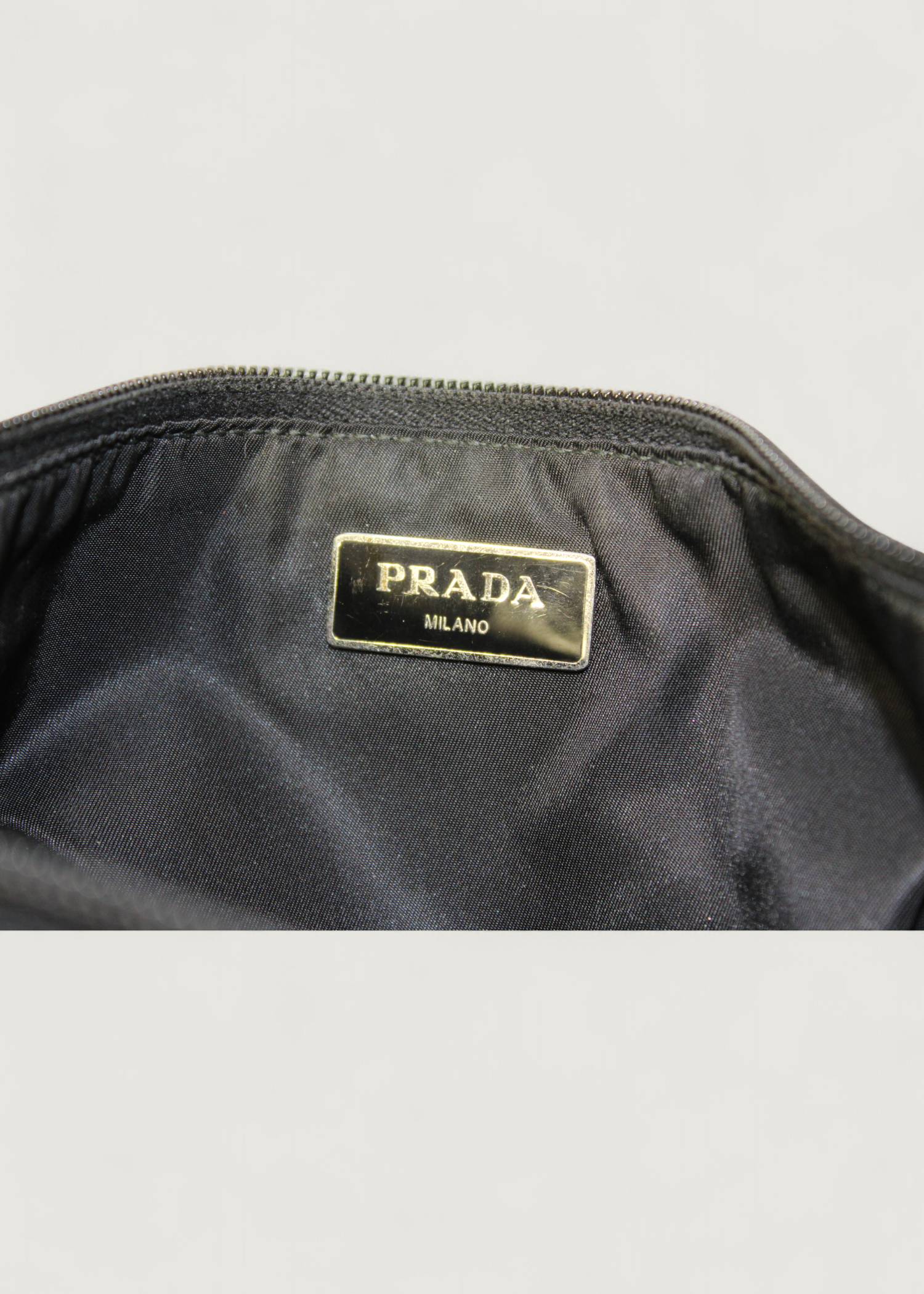 Preloved | Prada Tessuto Utility Bæltetaske i Sort Nylon