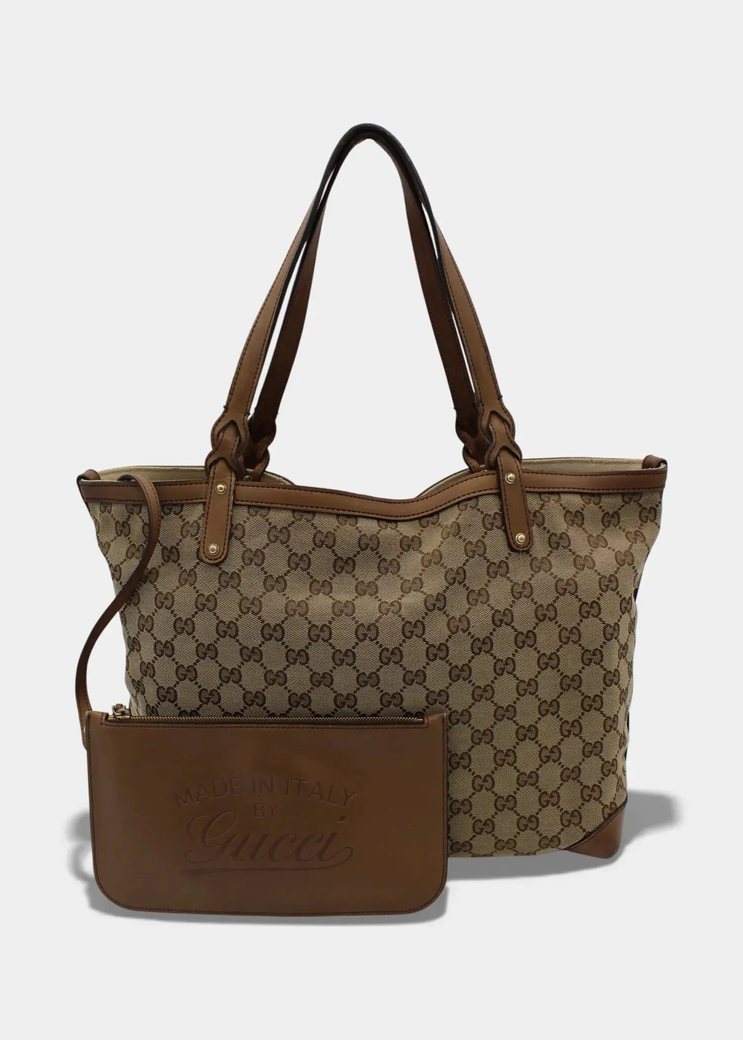 Preloved | Gucci GG Monogram Totebag med Pouch Gucci