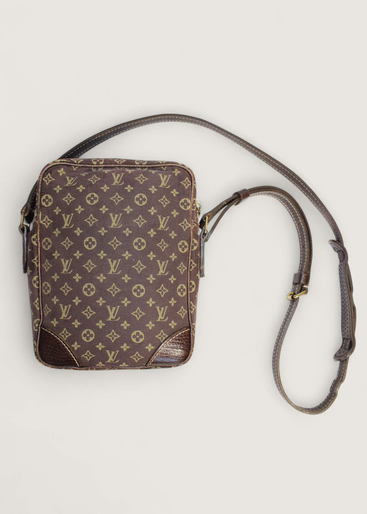 Preloved | Louis Vuitton Mini Run Danube Crossbody i Monogram Mini Canvas