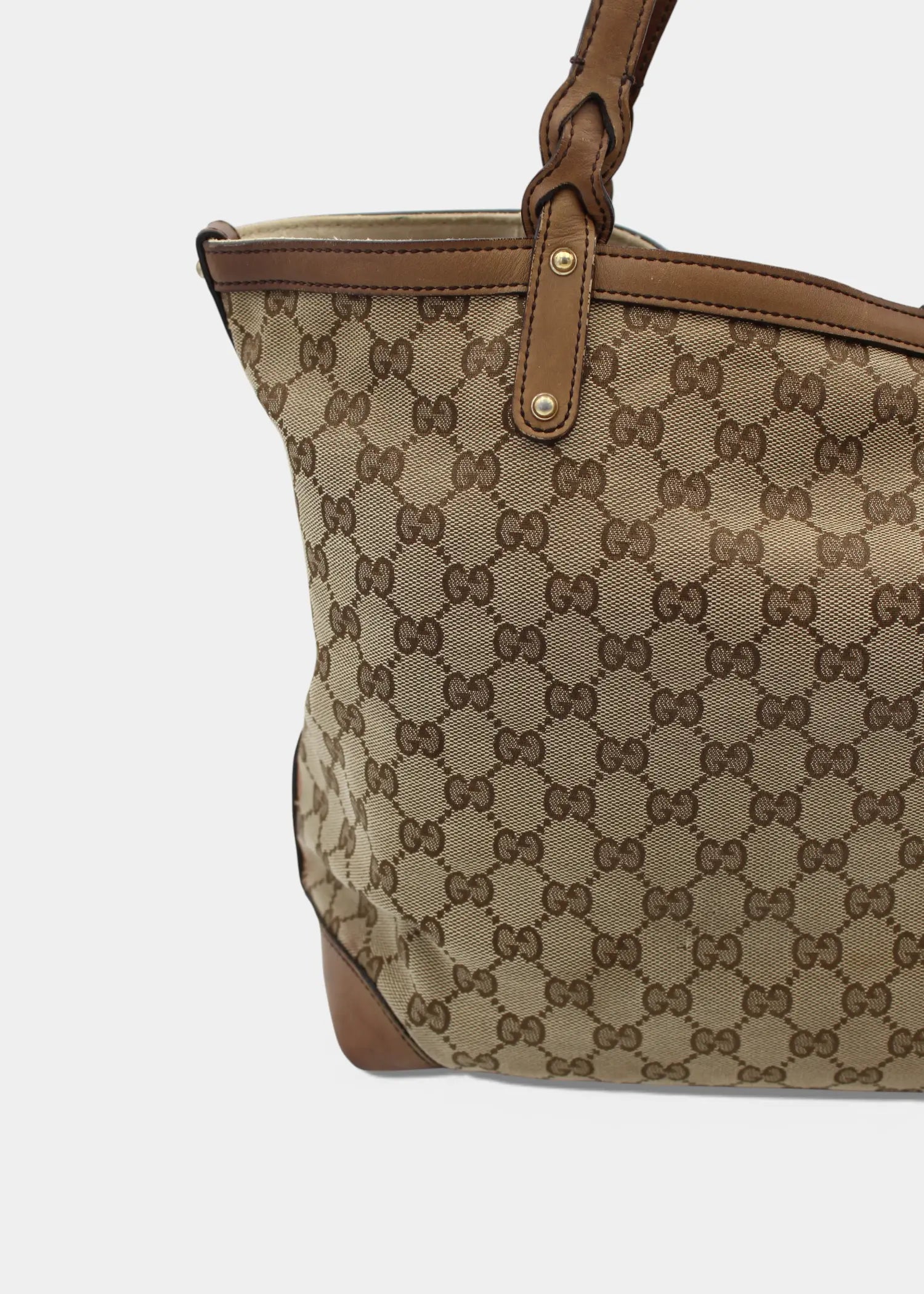 Preloved | Gucci GG Monogram Totebag med Pouch