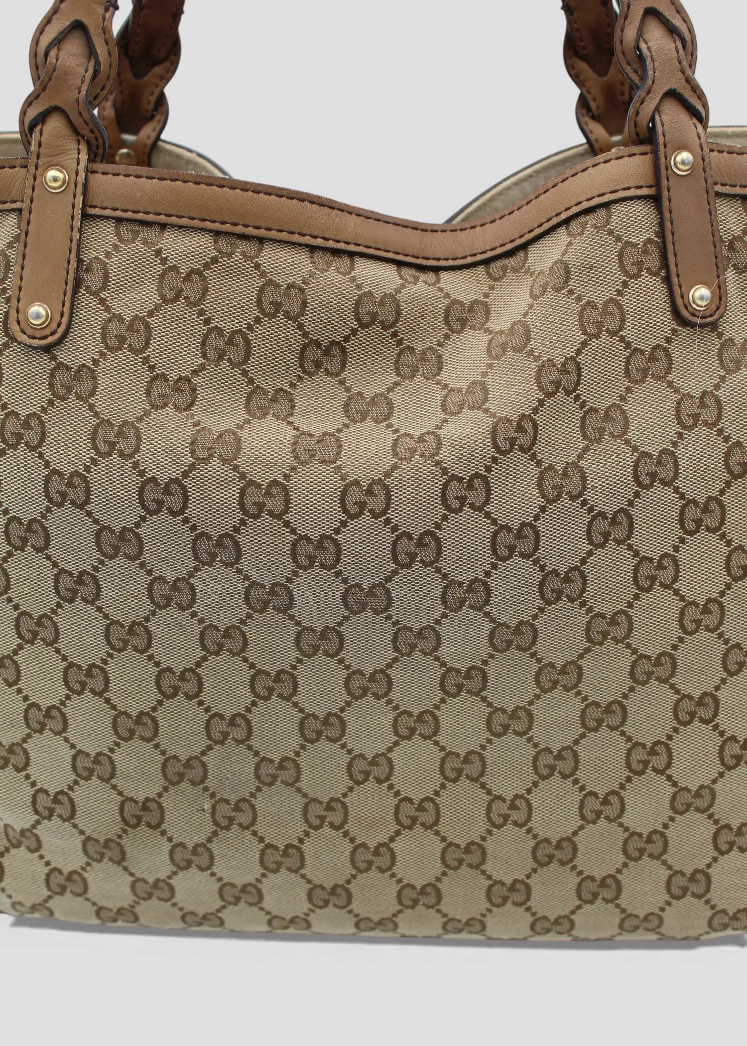 Preloved | Gucci GG Monogram Totebag med Pouch