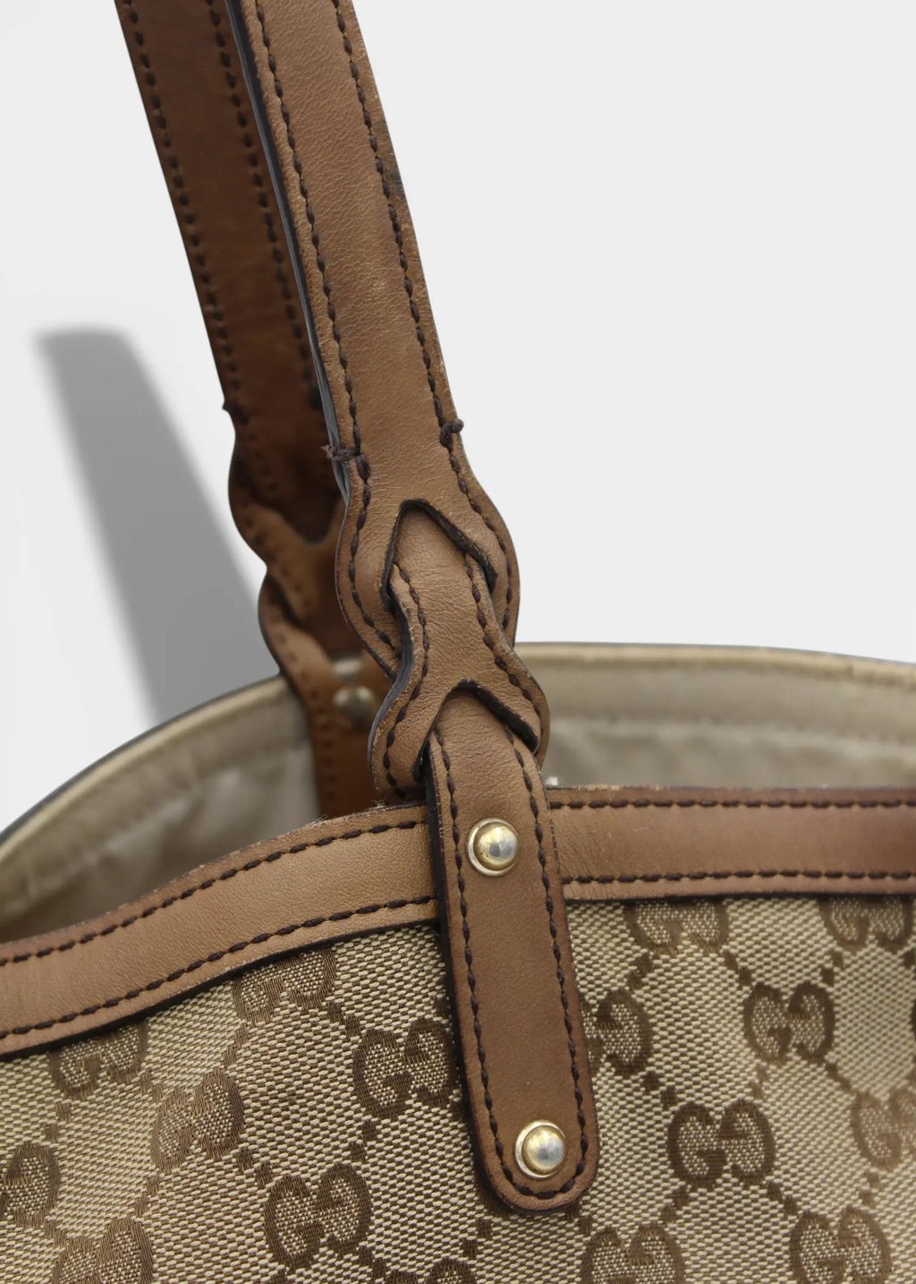 Preloved | Gucci GG Monogram Totebag med Pouch