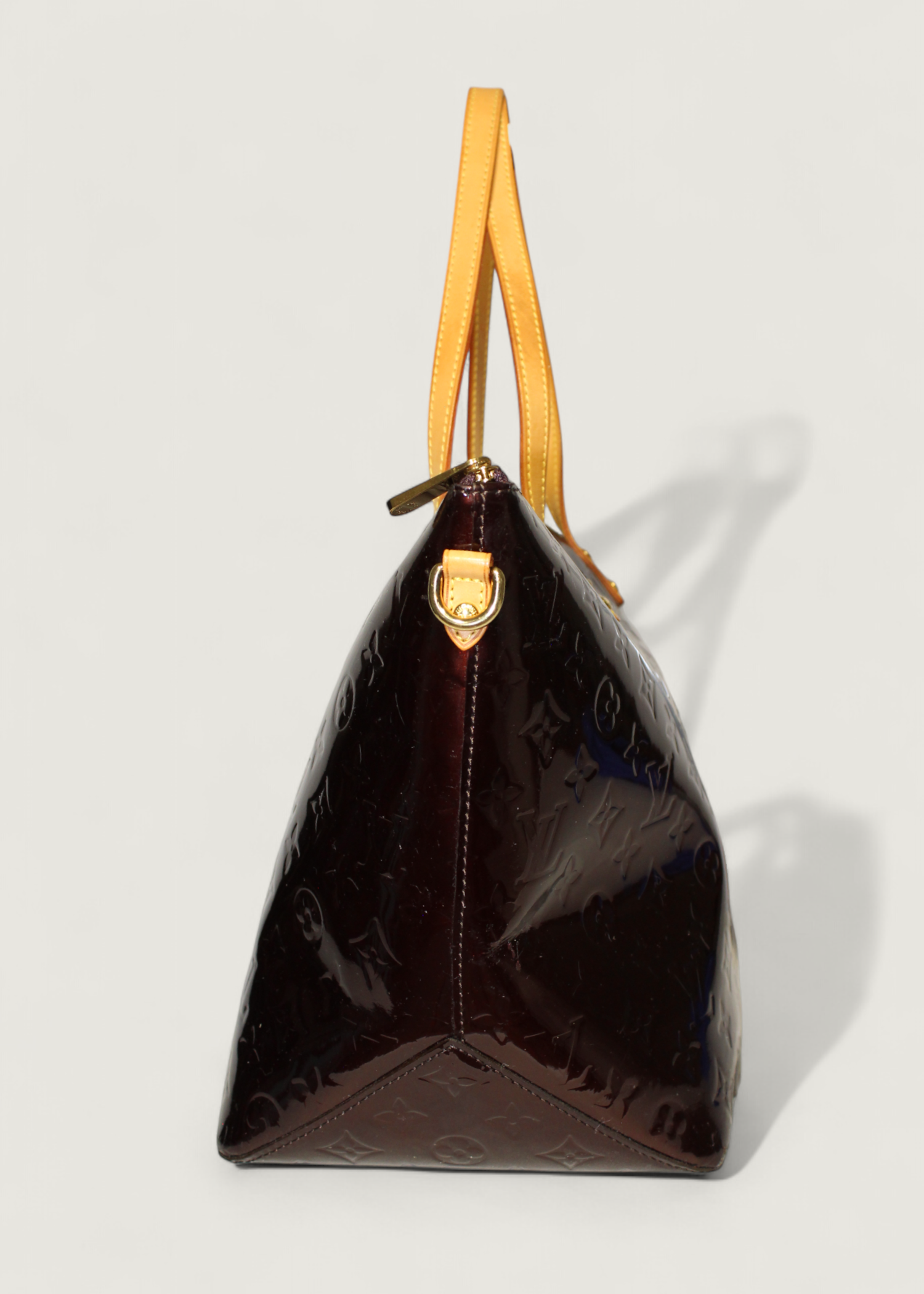 Preloved | Louis Vuitton Monogram Vernis Bellevue GM Totebag i Bordeaux Rød