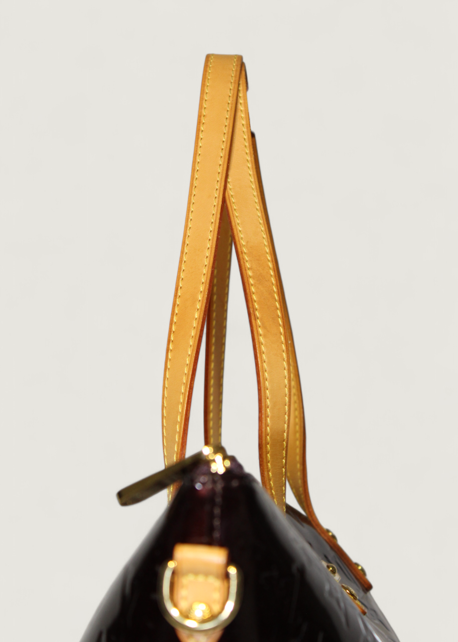 Preloved | Louis Vuitton Monogram Vernis Bellevue GM Totebag i Bordeaux Rød