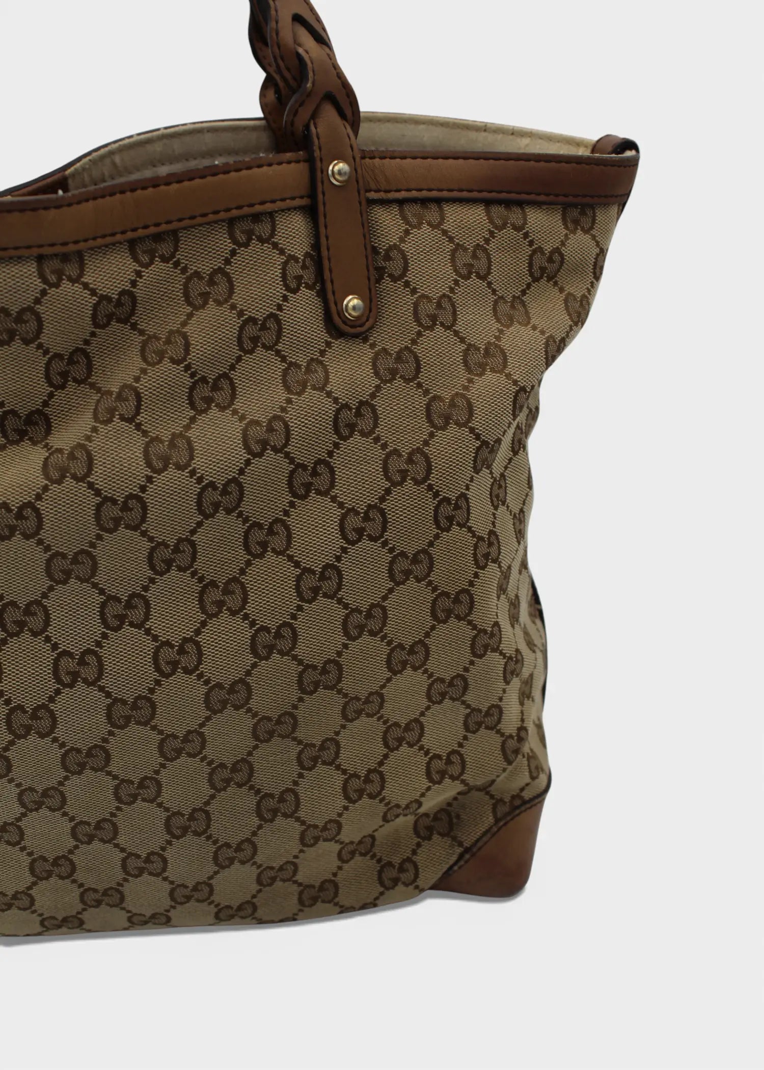 Preloved | Gucci GG Monogram Totebag med Pouch