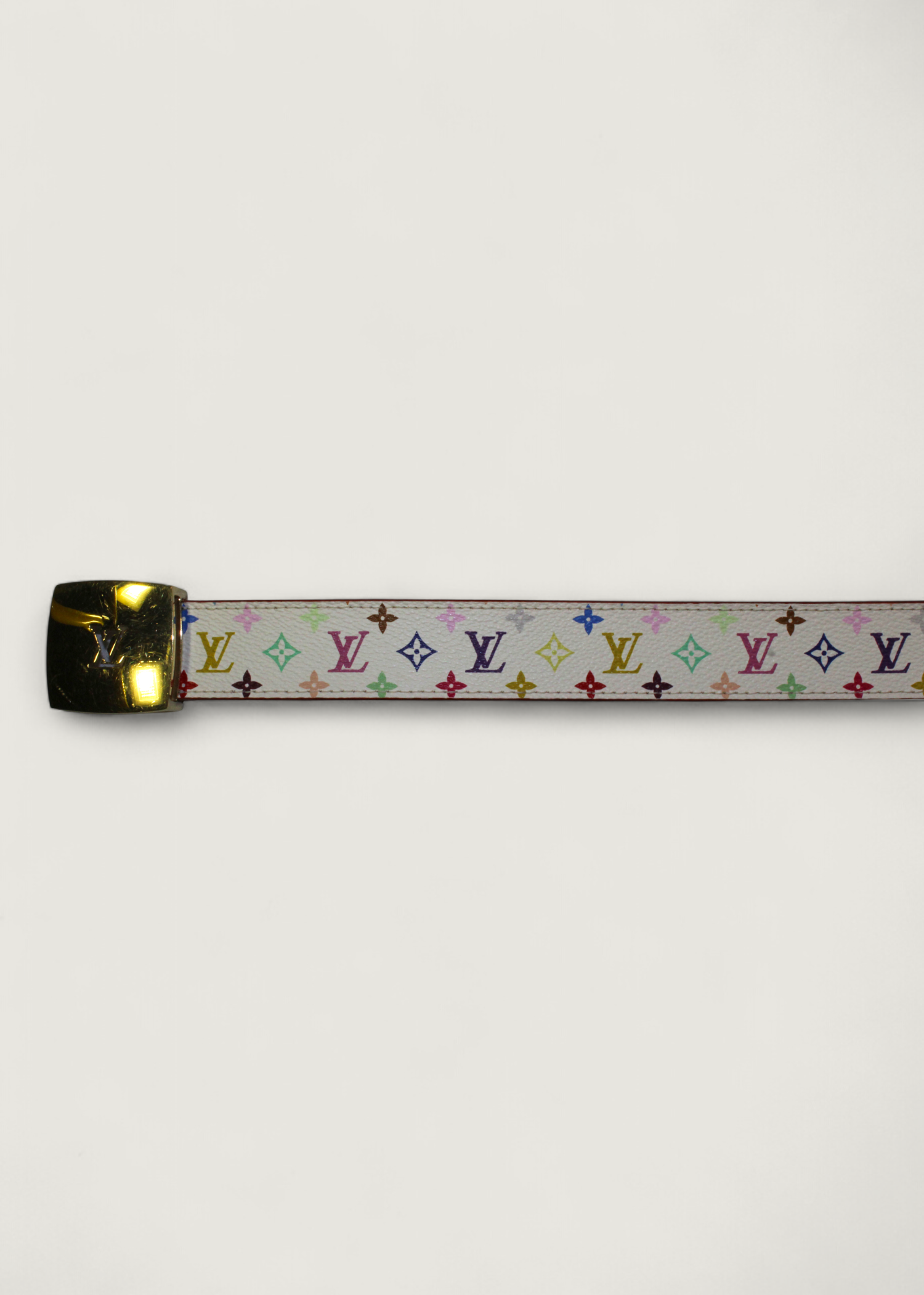 Preloved | Louis Vuitton Monogram x Takashi Murakami Multicolor Santure Bælte i Canvas