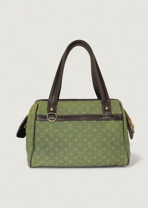 Preloved | Louis Vuitton Monogram Mini Josephine PM i Grøn Canvas