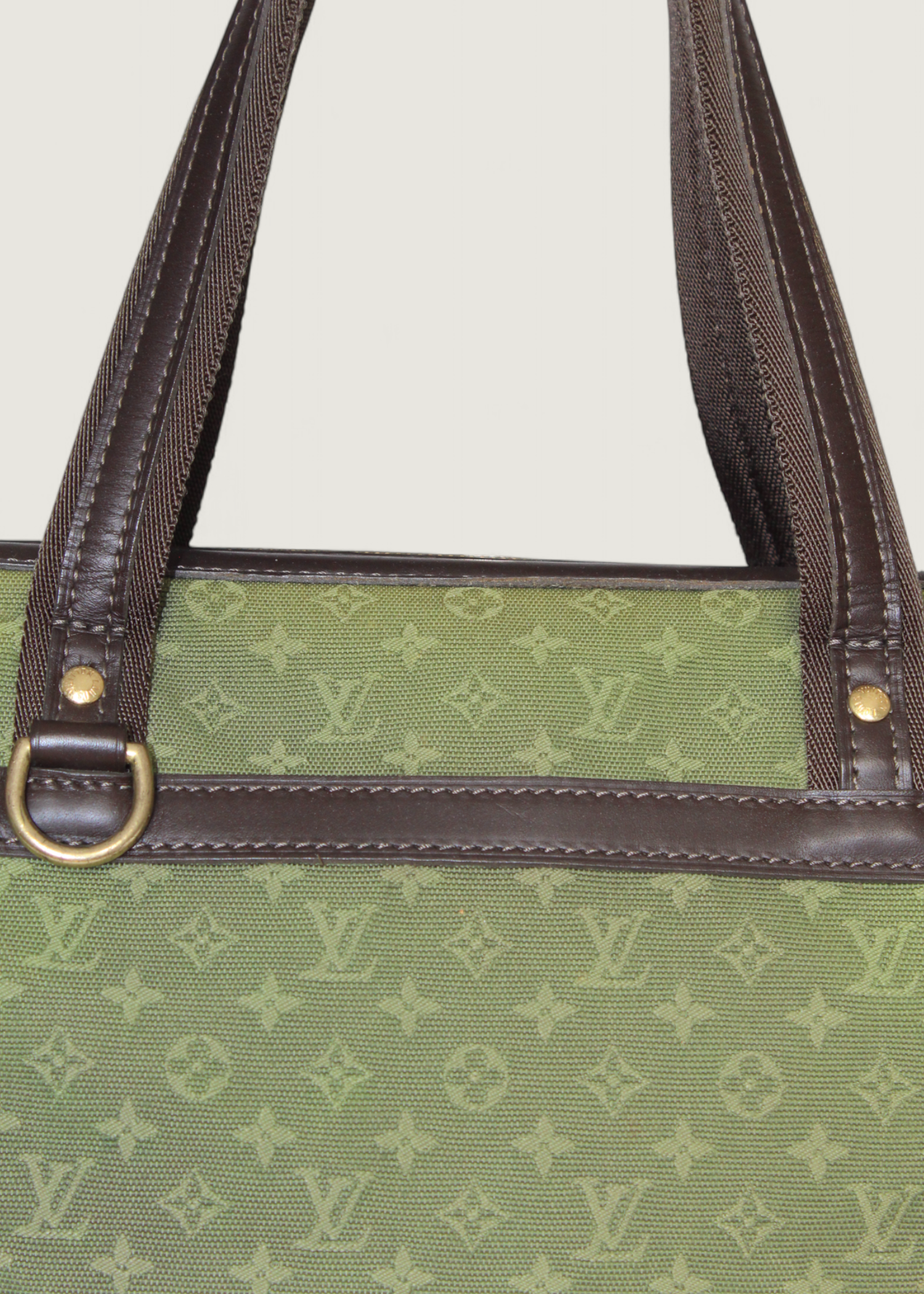 Preloved | Louis Vuitton Monogram Mini Josephine PM i Grøn Canvas