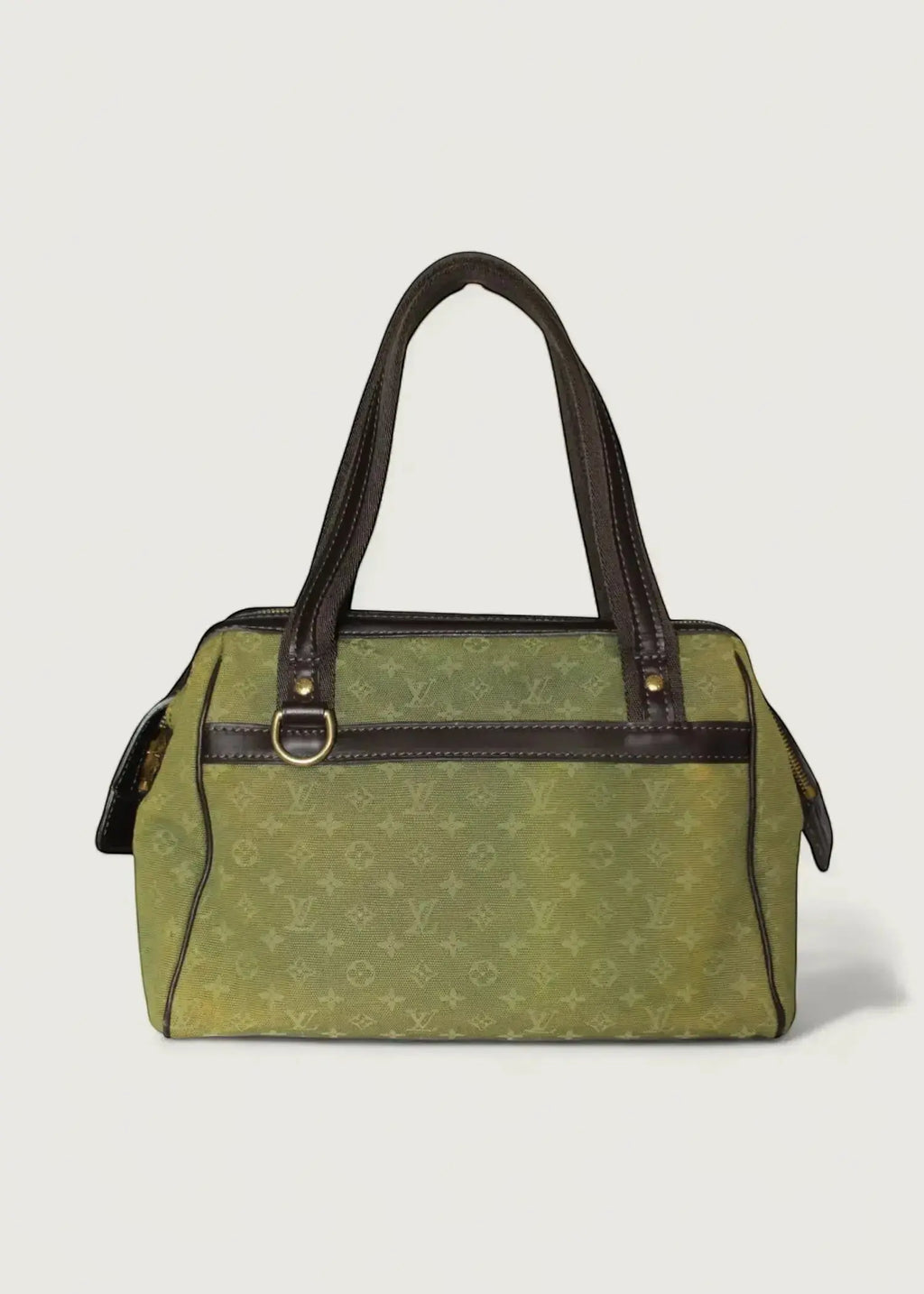 Preloved | Louis Vuitton Monogram Mini Josephine PM i Grøn Denim Canvas Louis Vuitton