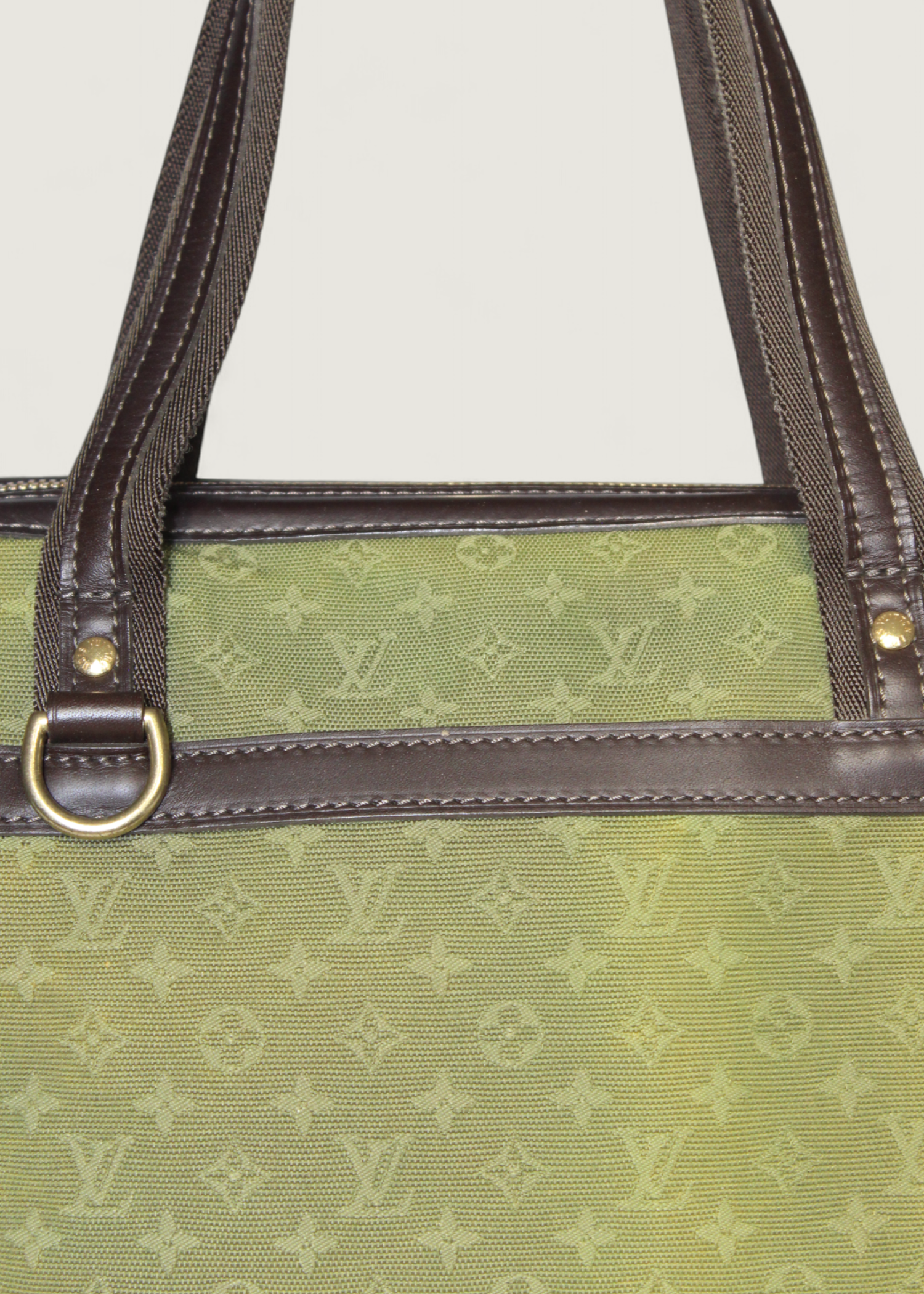 Preloved | Louis Vuitton Monogram Mini Josephine PM i Grøn Canvas