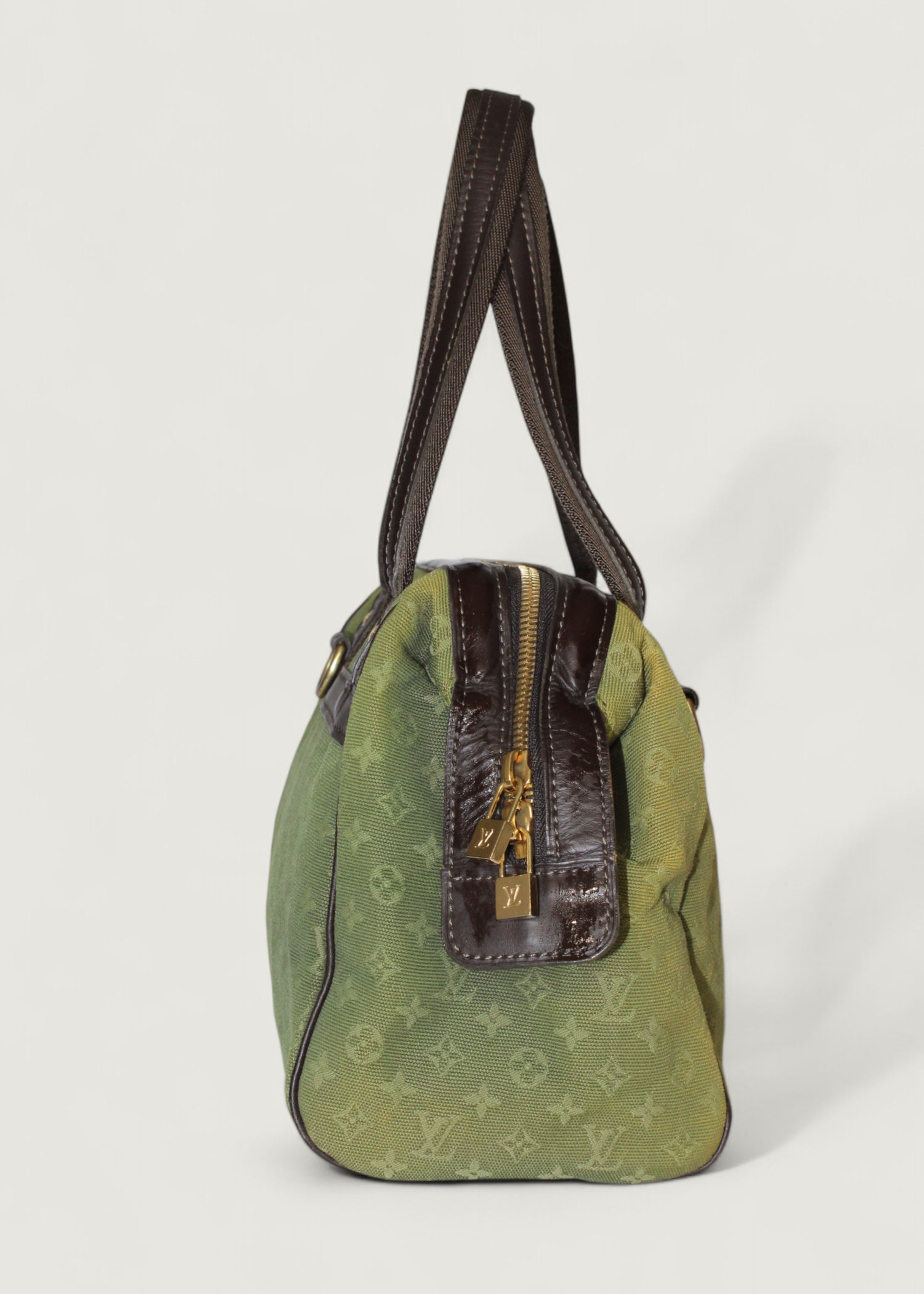 Preloved | Louis Vuitton Monogram Mini Josephine PM i Grøn Canvas