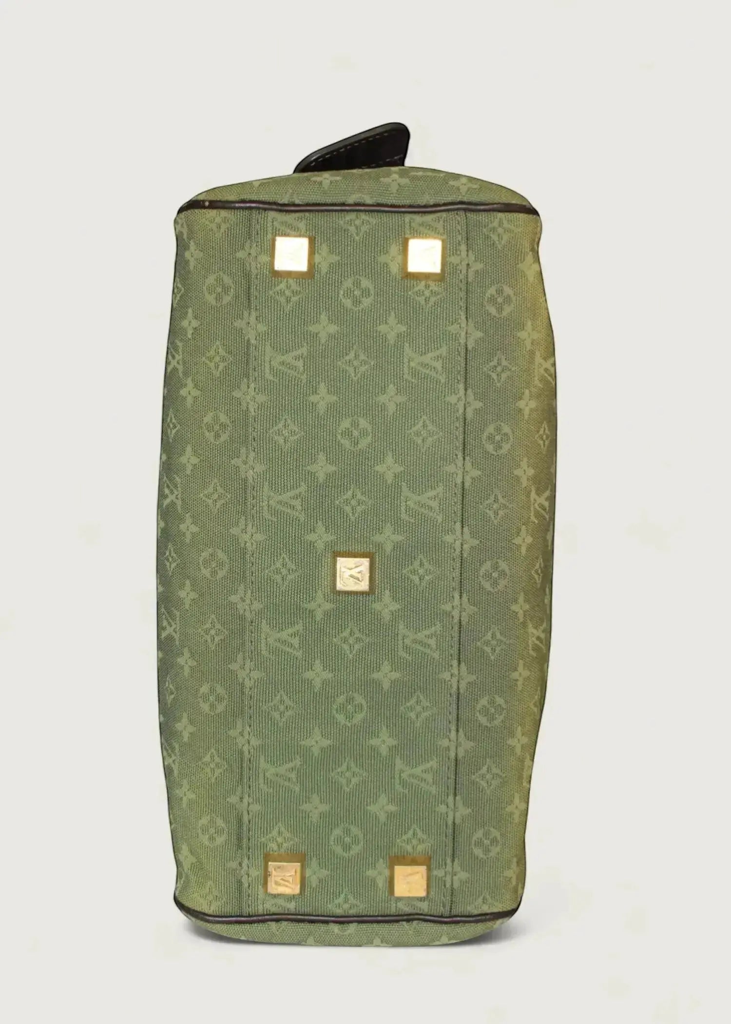 Preloved | Louis Vuitton Monogram Mini Josephine PM i Grøn Denim Canvas Louis Vuitton