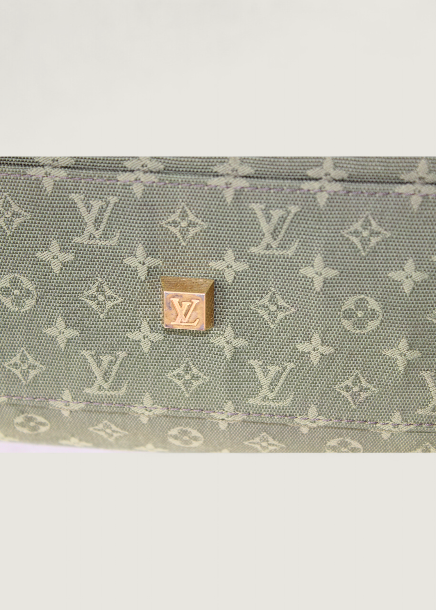 Preloved | Louis Vuitton Monogram Mini Josephine PM i Grøn Canvas