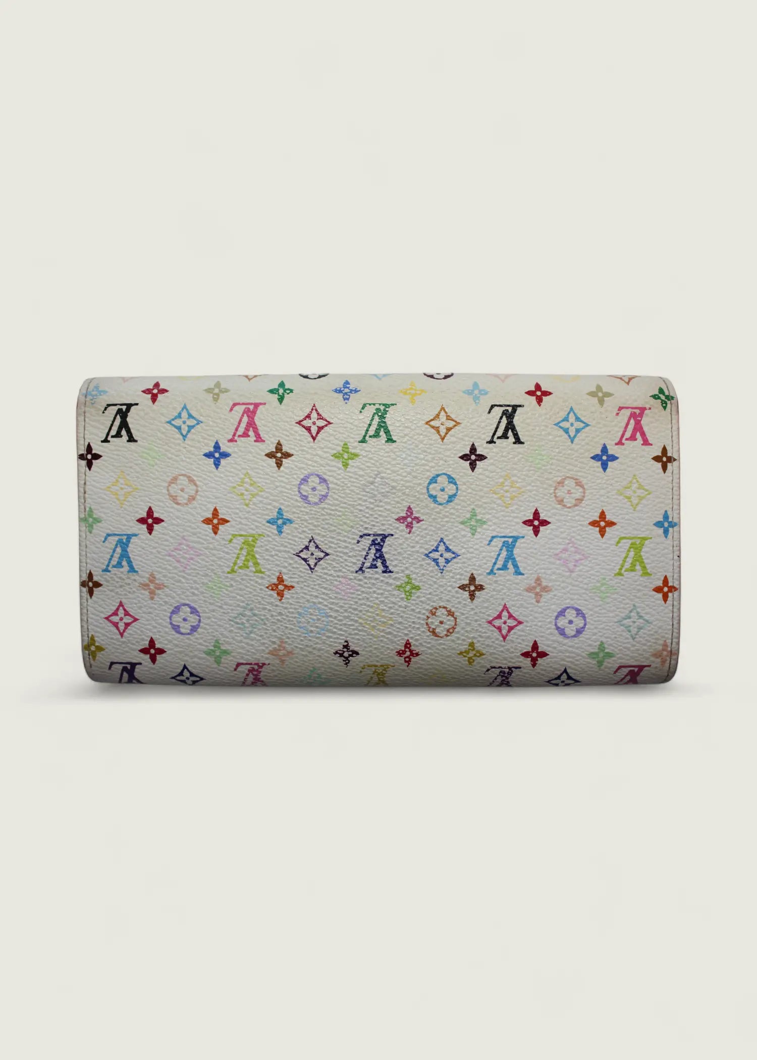 Preloved | Louis Vuitton Monogram x Takashi Murakami Multicolor Porte-Feuille Sarah Hvid Pung Louis Vuitton