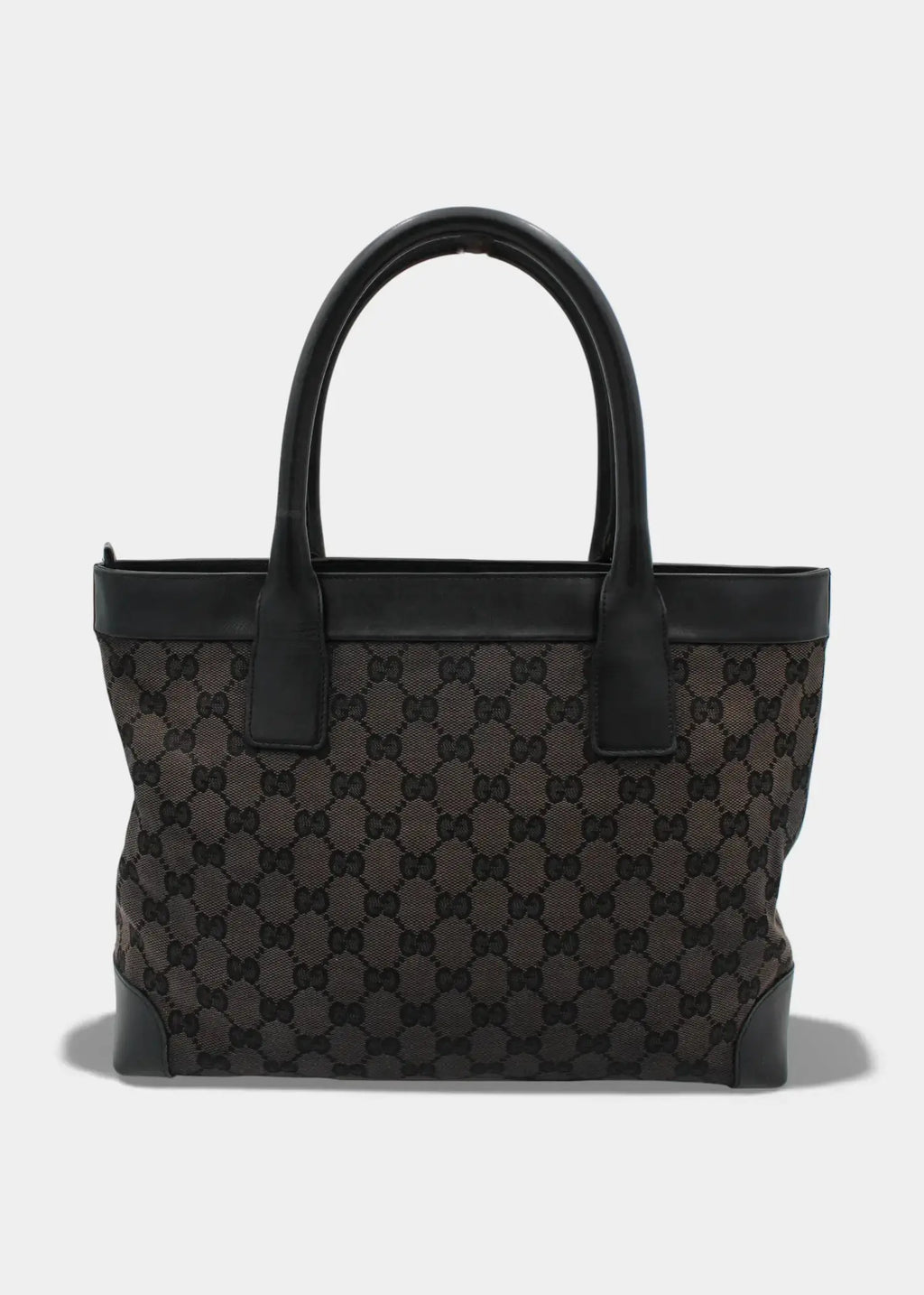 Preloved | Gucci GG Monogram Håndtaske i Sort Gucci